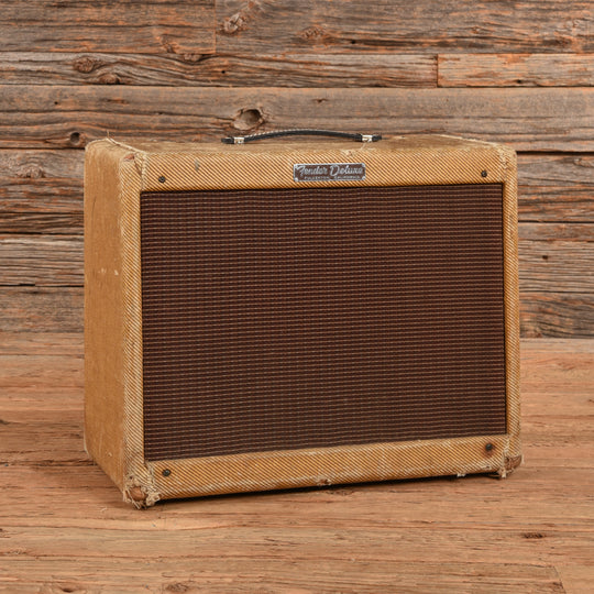 Fender Deluxe Tweed Amplifier  1956 Amps / Guitar Amps / Guitar Cabinets