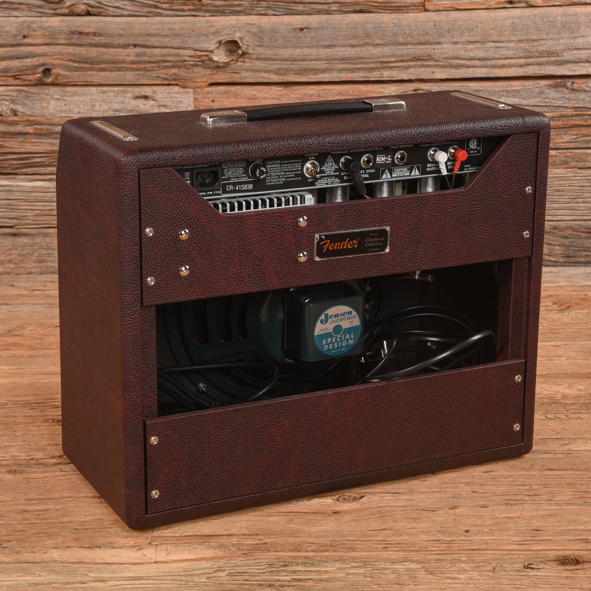 Fender FSR '65 Princeton Reverb Reissue 12-Watt 1x12" Guitar Combo Amp Amps / Guitar Amps / Guitar Cabinets