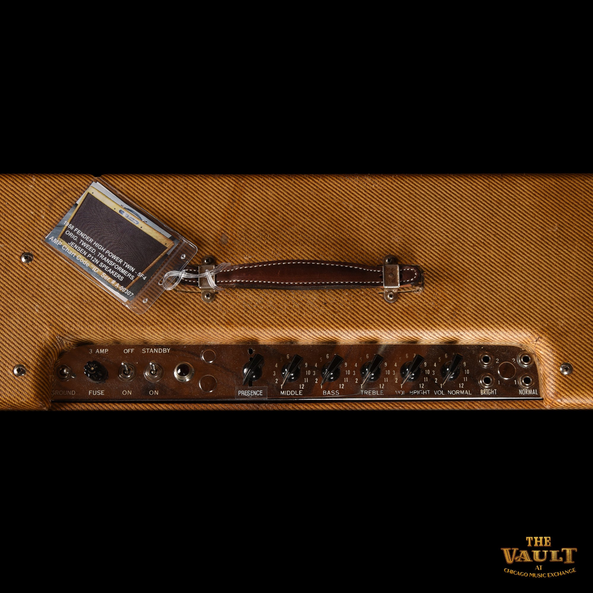 Fender Hi-Power Twin Model 5F8-A  1958 Amps / Guitar Amps / Guitar Cabinets