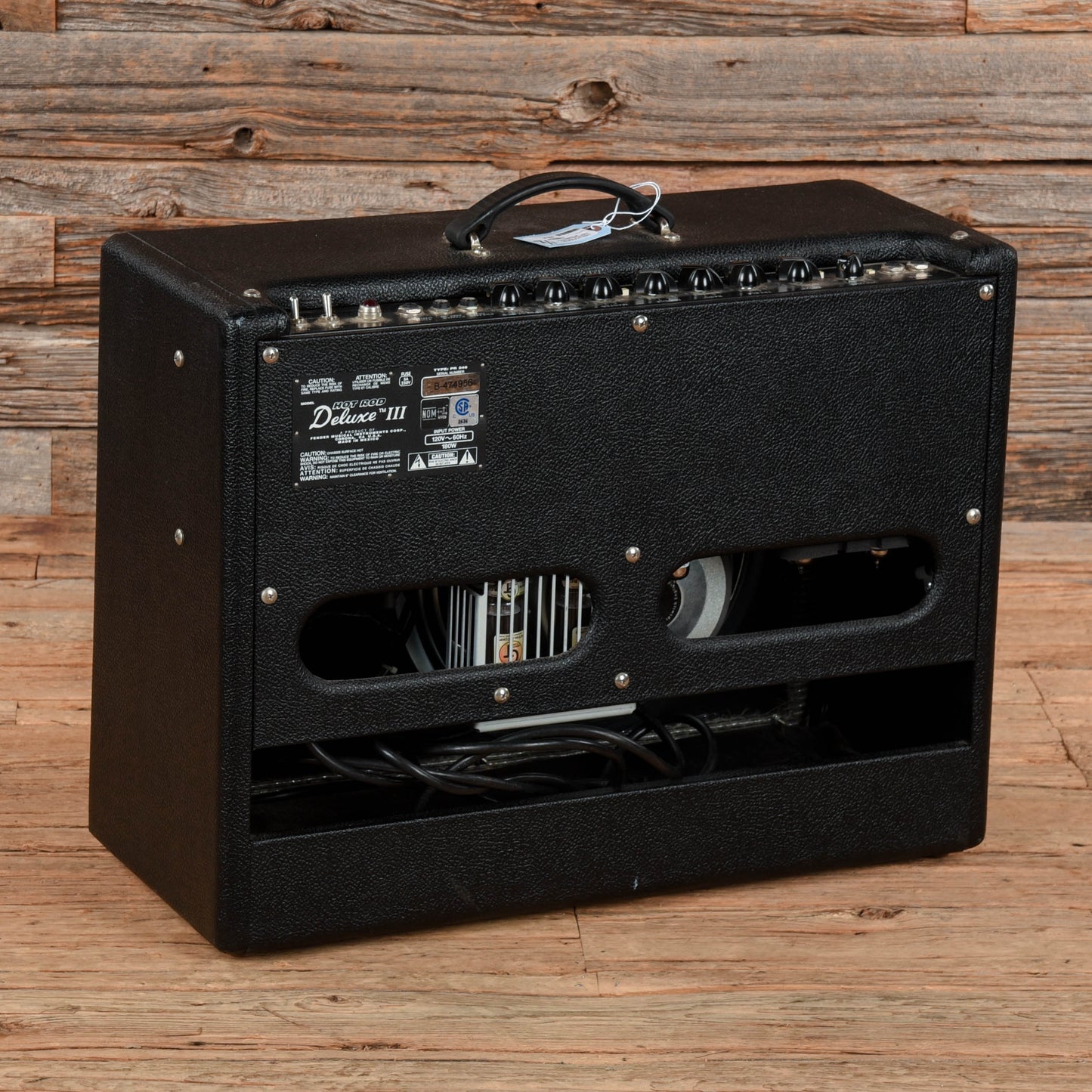 Fender Hot Rod Deluxe III 3-Channel 40-Watt 1x12" Guitar Combo Amp Amps / Guitar Amps / Guitar Cabinets