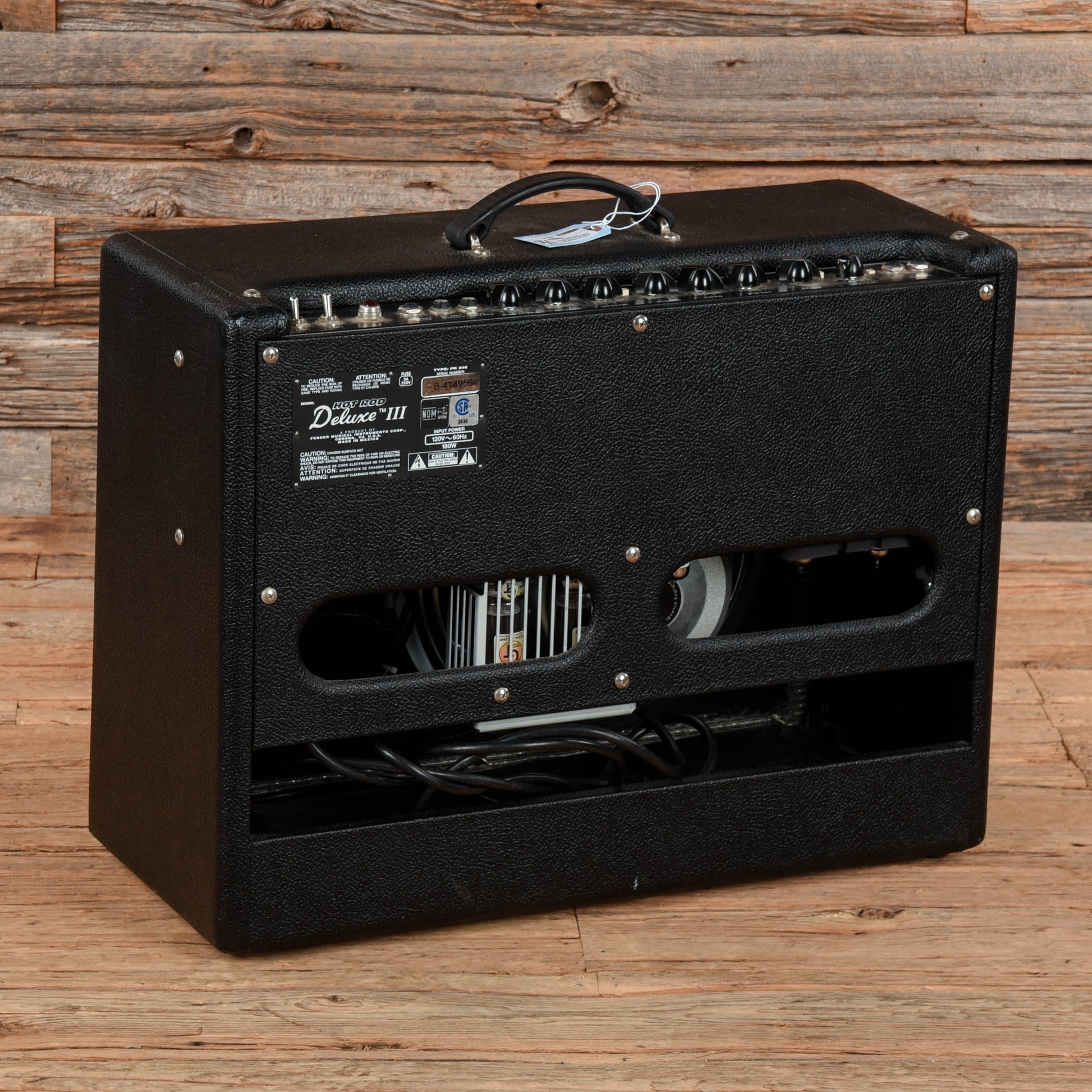 Fender Hot Rod Deluxe III 3-Channel 40-Watt 1x12" Guitar Combo Amp Amps / Guitar Amps / Guitar Cabinets