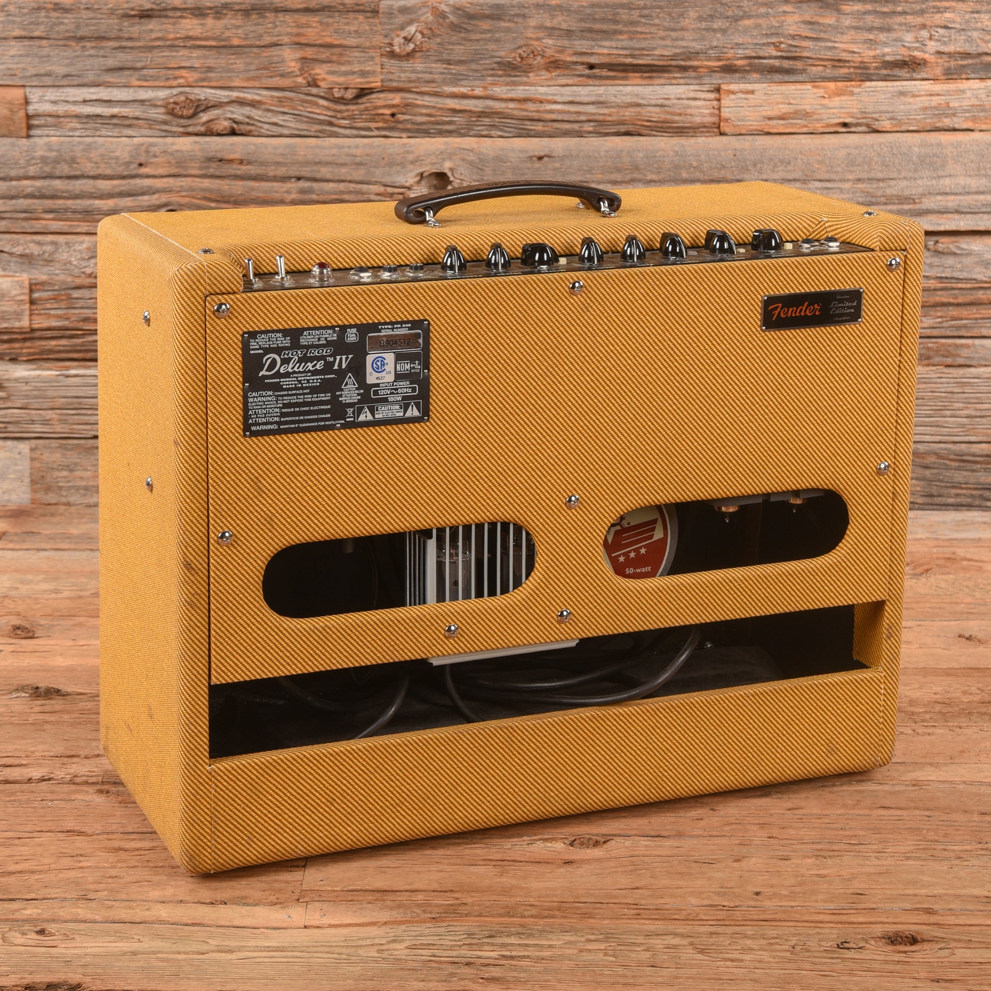 Fender Hot Rod Deluxe IV 3-Channel 40-Watt 1x12" Guitar Combo Amps / Guitar Amps / Guitar Cabinets