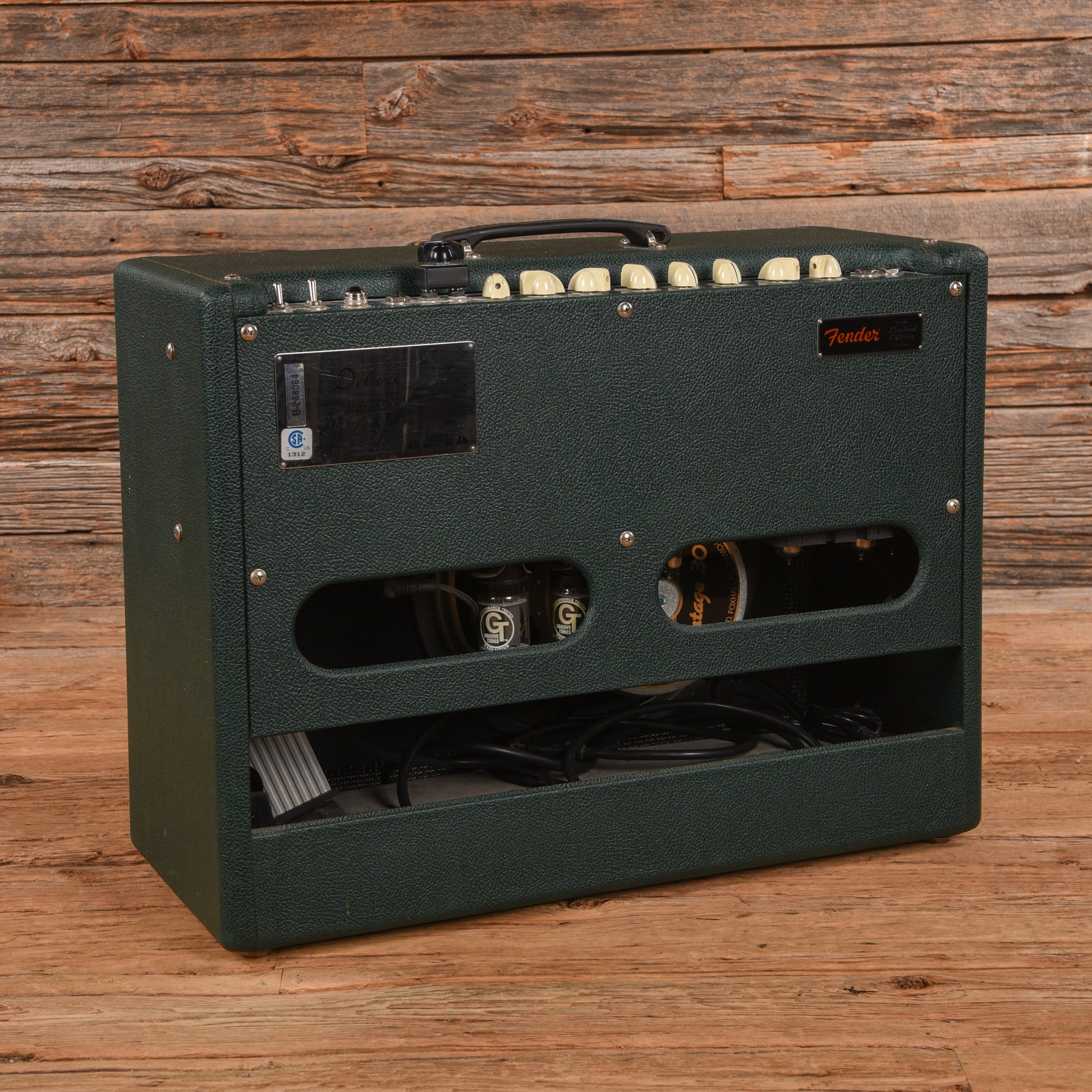 Fender Limited Edition Hot Rod Deluxe Green Amps / Guitar Amps / Guitar Cabinets