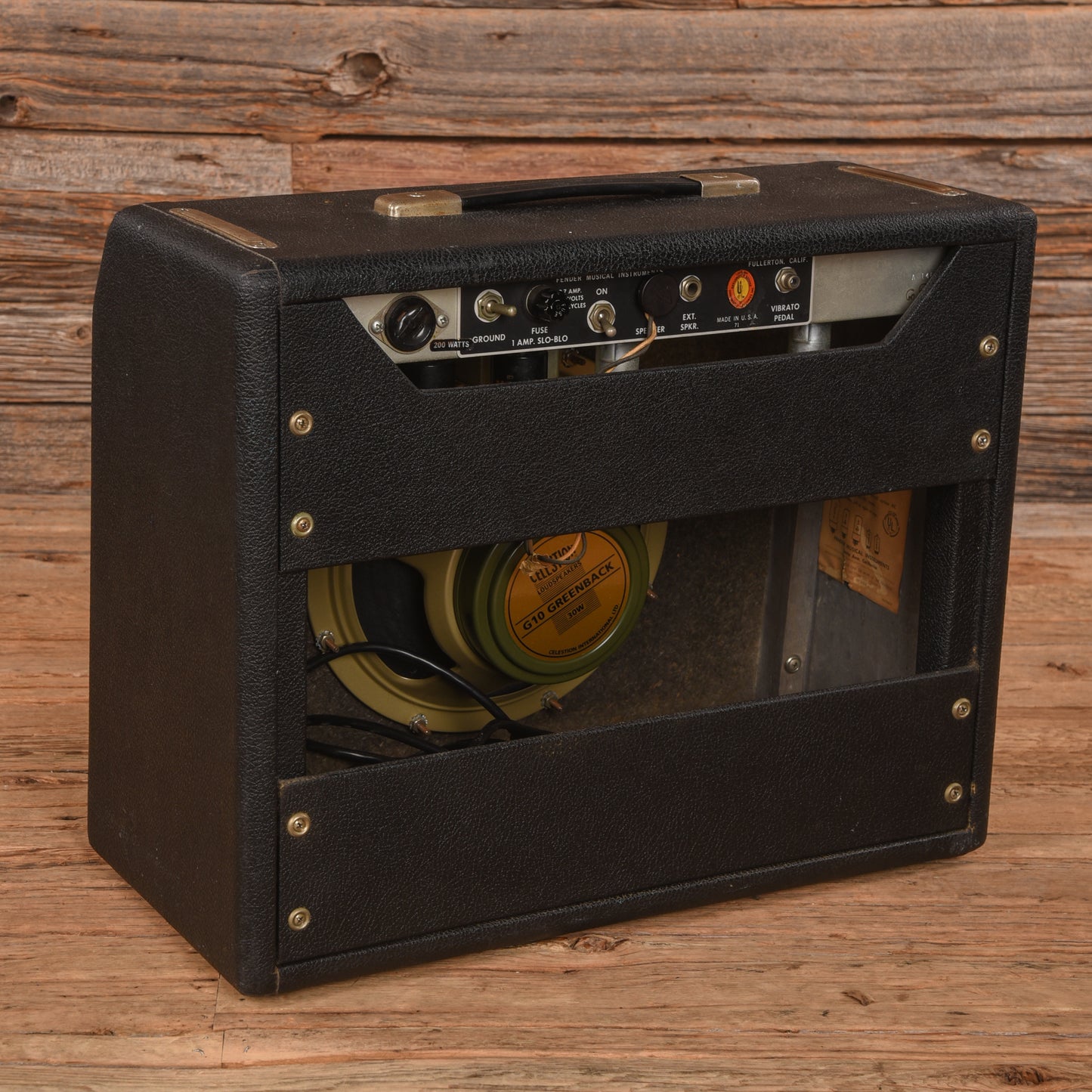 Fender Princeton 12-Watt 1x10" Guitar Combo  1969 Amps / Guitar Amps / Guitar Cabinets