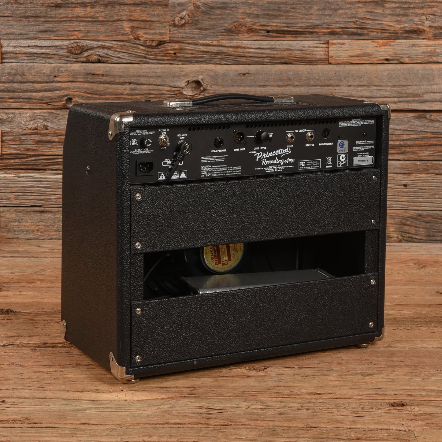 Fender Princeton Recording Amp 15-Watt 1x10" Guitar Combo Amps / Guitar Amps / Guitar Cabinets