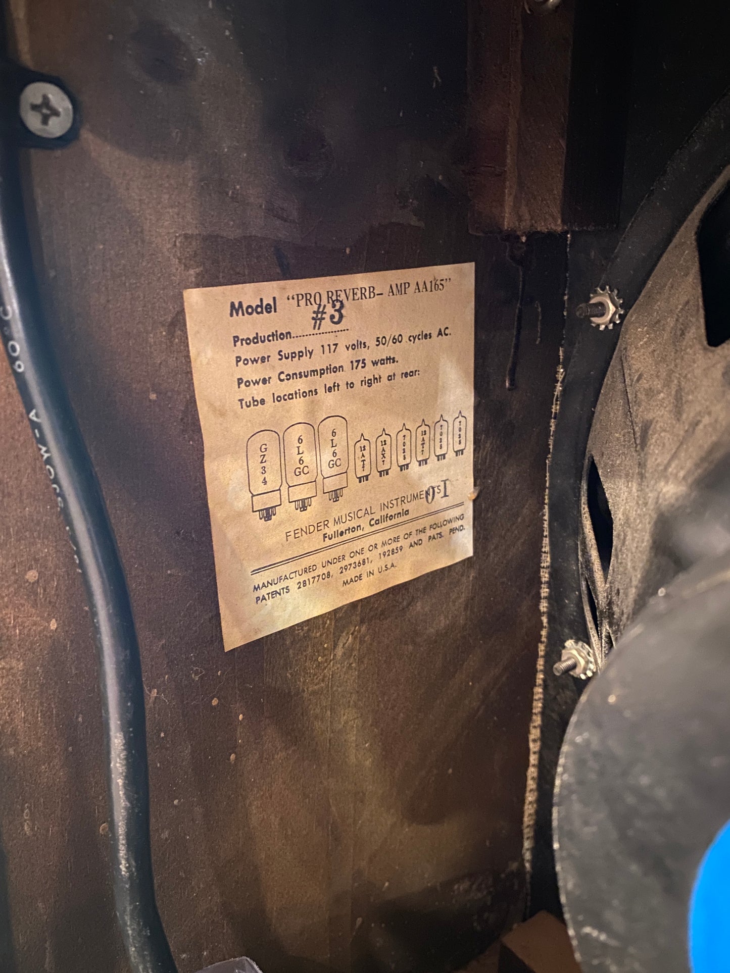 Fender Pro Reverb  1965 Amps / Guitar Amps / Guitar Cabinets
