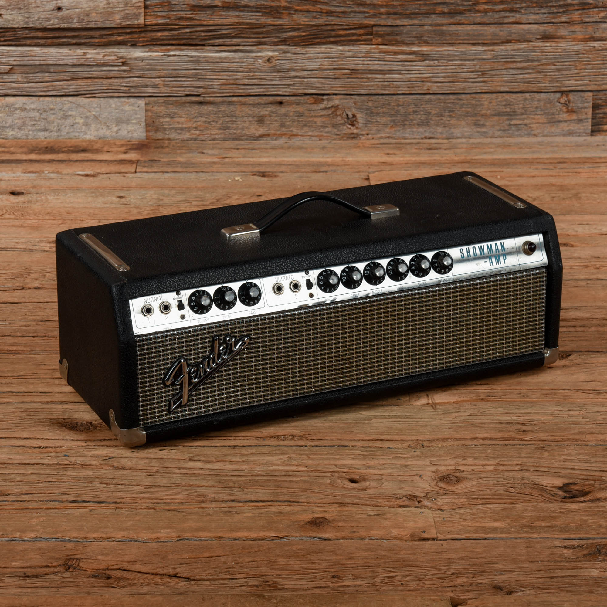 Fender Showman 2-Channel 85-Watt Guitar Amp Head  1970 Amps / Guitar Amps / Guitar Cabinets
