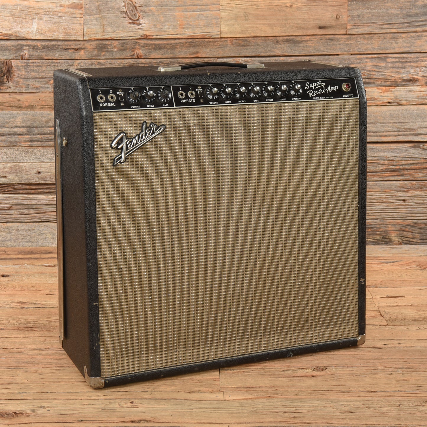 Fender Super Reverb 2-Channel 40-Watt 4x10" Guitar Combo Amp  1964 Amps / Guitar Amps / Guitar Cabinets
