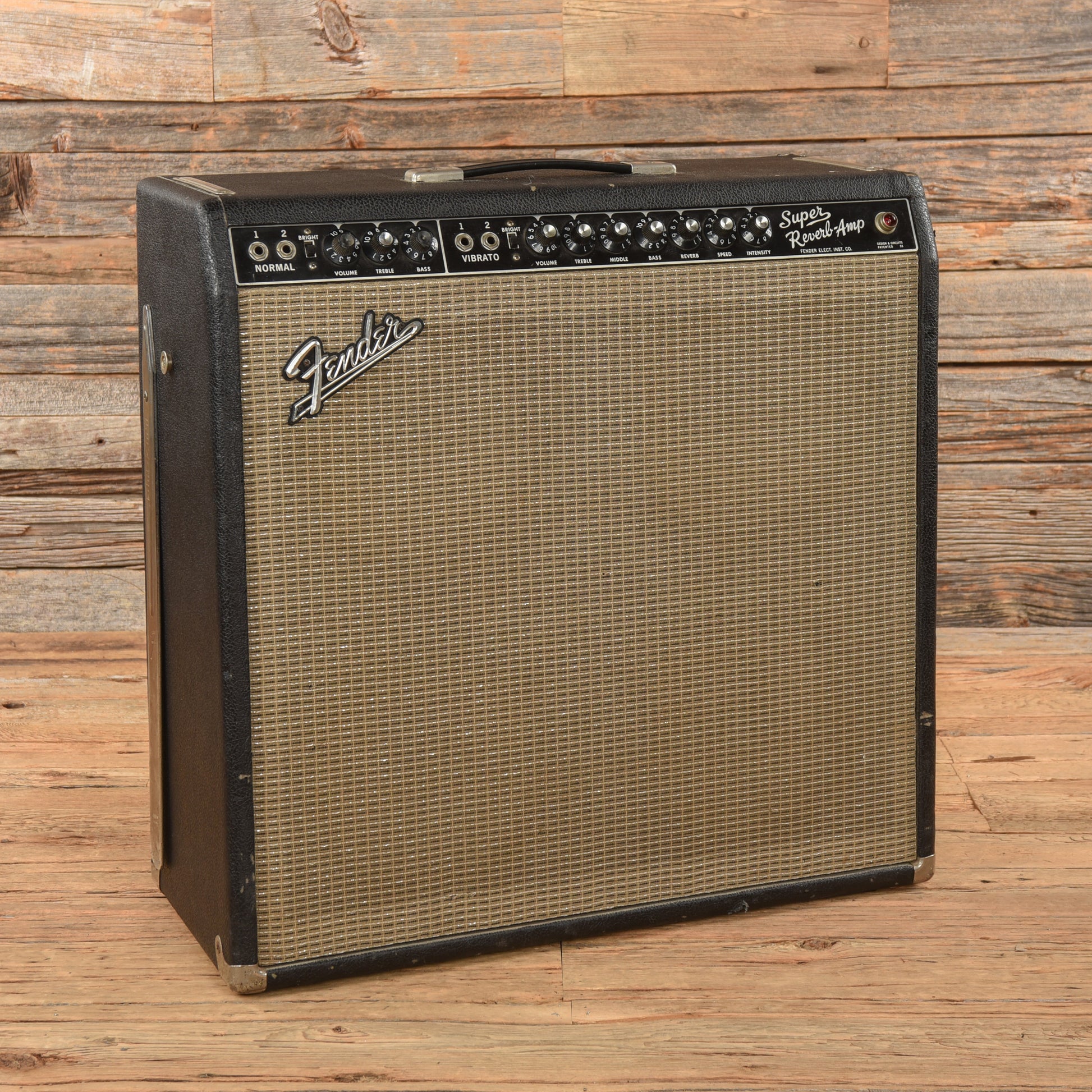 Fender Super Reverb 2-Channel 40-Watt 4x10" Guitar Combo Amp  1964 Amps / Guitar Amps / Guitar Cabinets