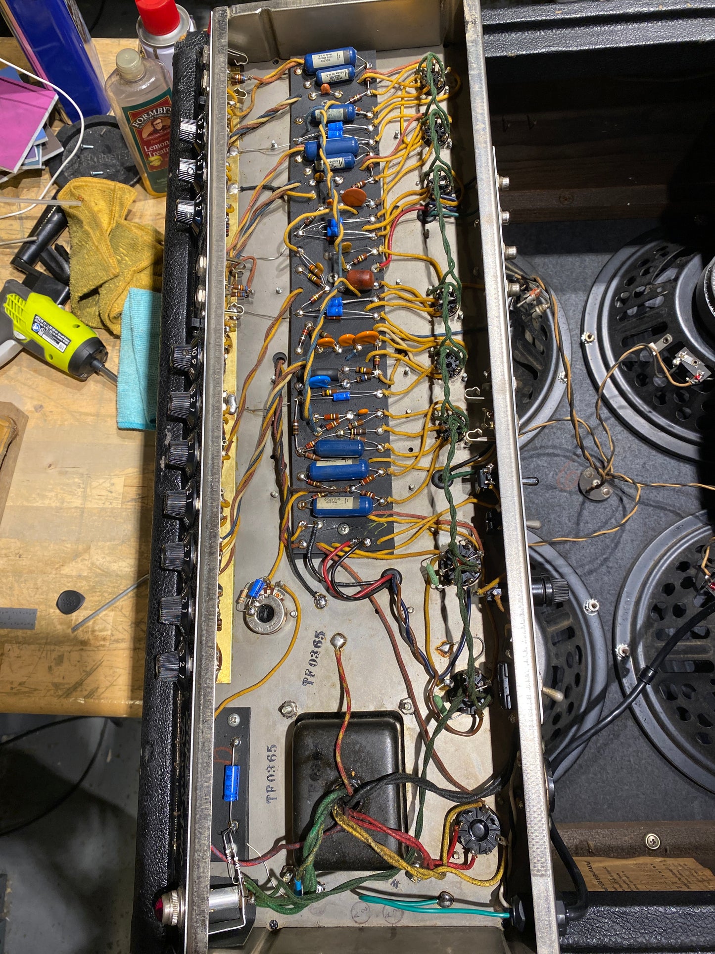 Fender Super Reverb 2-Channel 40-Watt 4x10" Guitar Combo Amp  1965 Amps / Guitar Amps / Guitar Cabinets