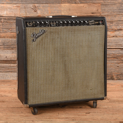 Fender Super Reverb 2-Channel 45-Watt 4x10" Guitar Combo Amp w/Black Panels  1974 Amps / Guitar Amps / Guitar Cabinets