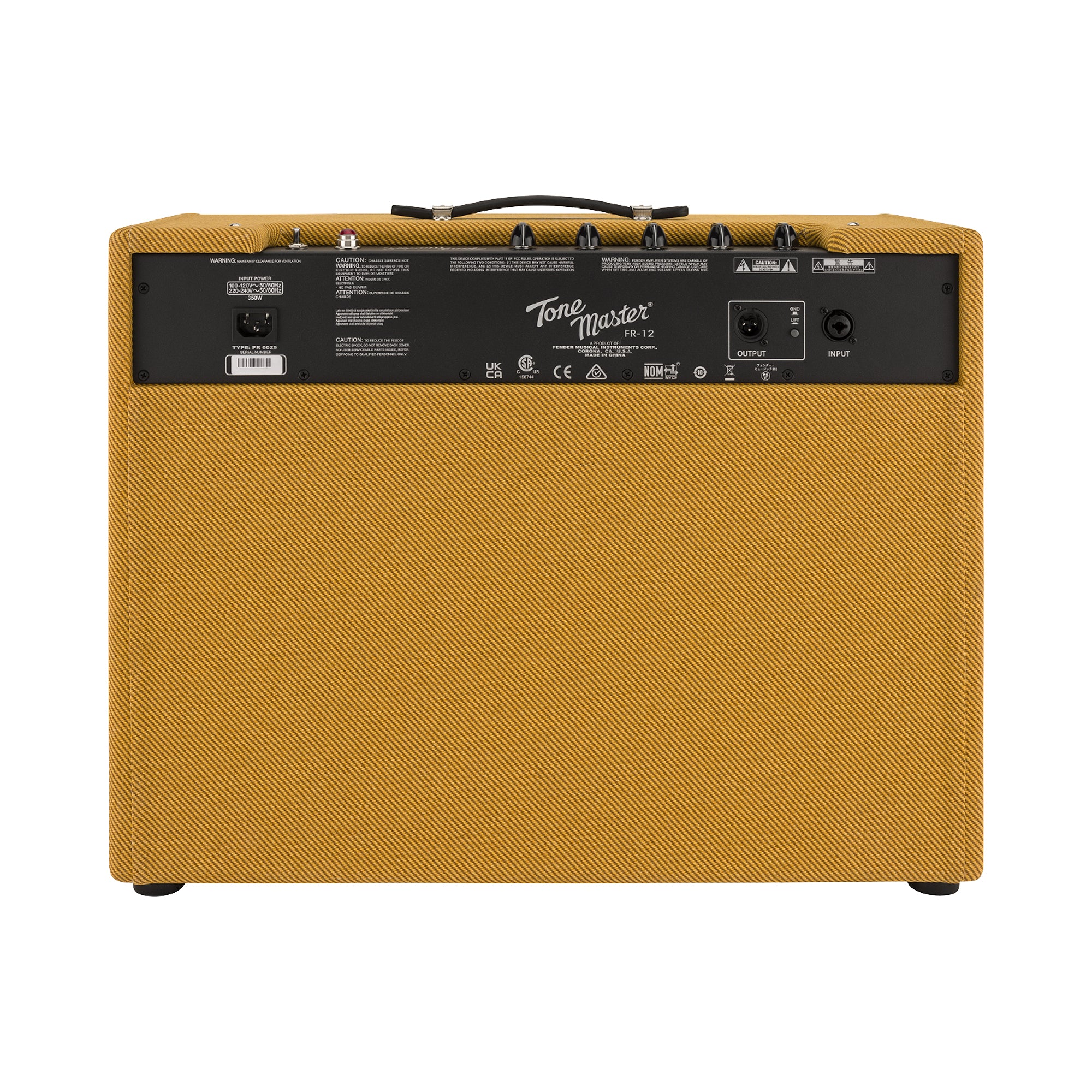 Fender Tone Master FR-12 1x12 Powered Speaker Cabinet Tweed Amps / Guitar Amps / Guitar Cabinets