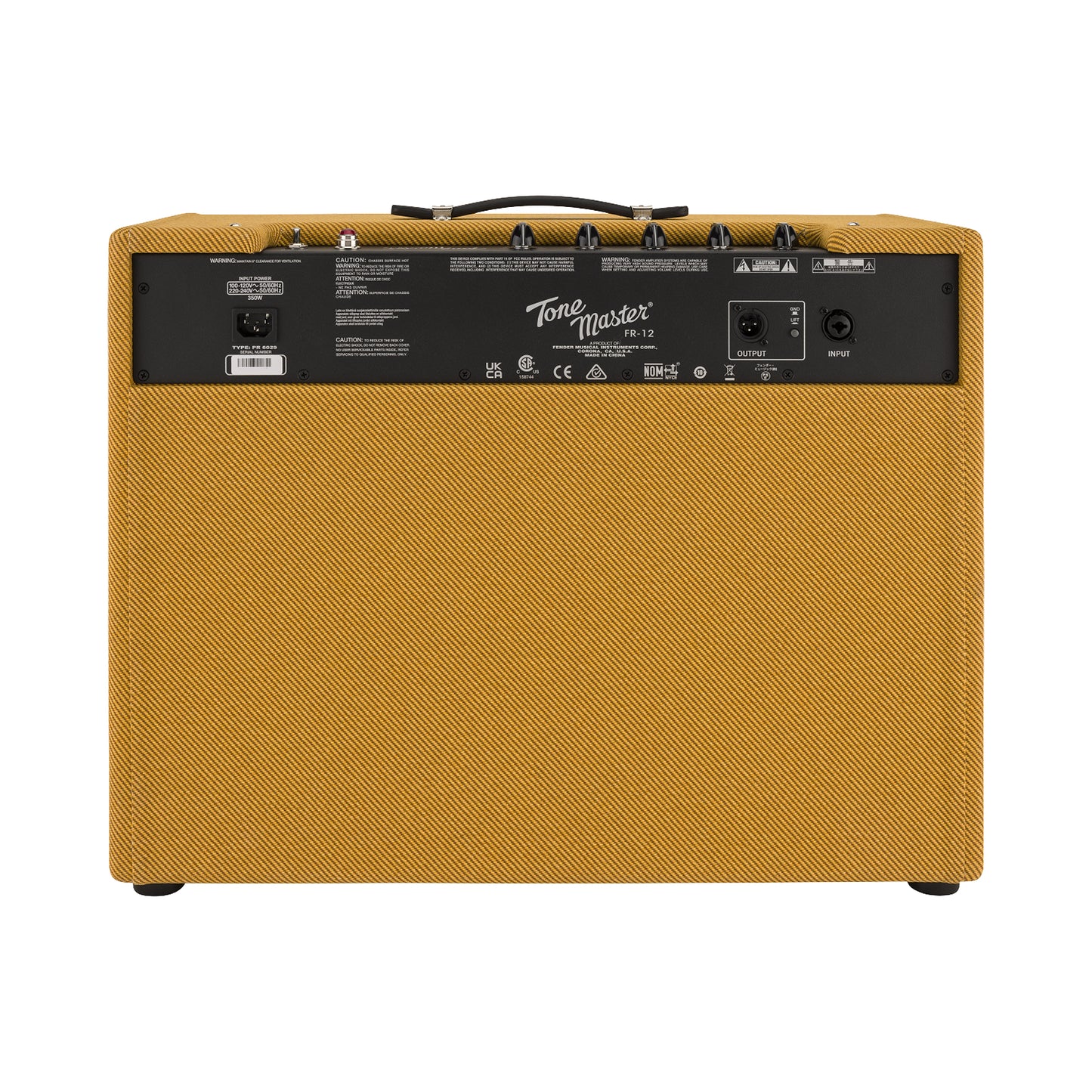 Fender Tone Master FR-12 1x12 Powered Speaker Cabinet Tweed Amps / Guitar Amps / Guitar Cabinets