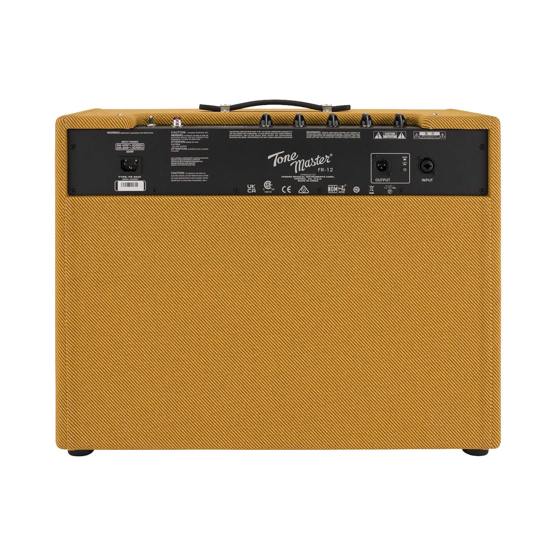 Fender Tone Master FR-12 1x12 Powered Speaker Cabinet Tweed Amps / Guitar Amps / Guitar Cabinets