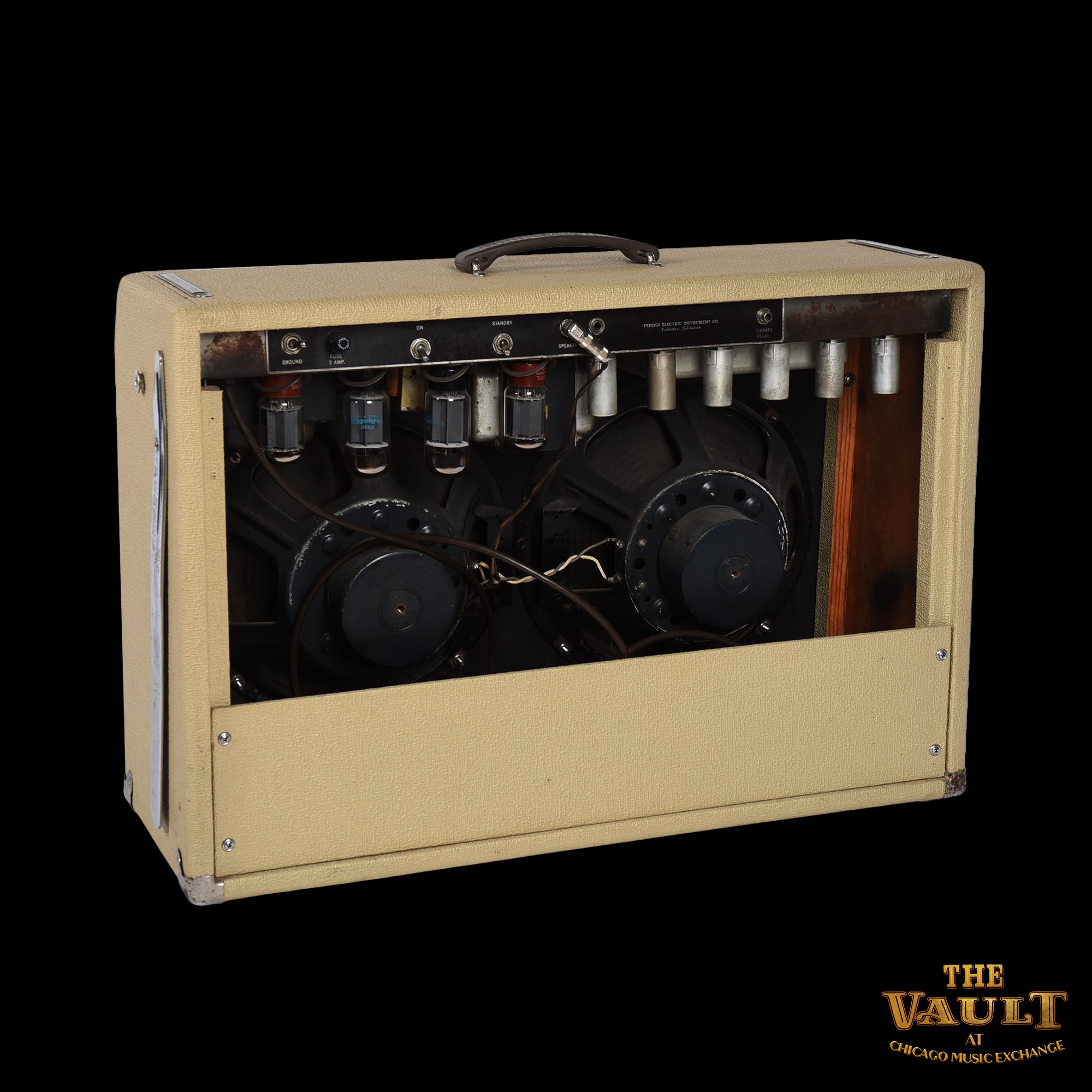 Fender Twin-Amp Blonde 1961 Amps / Guitar Amps / Guitar Cabinets