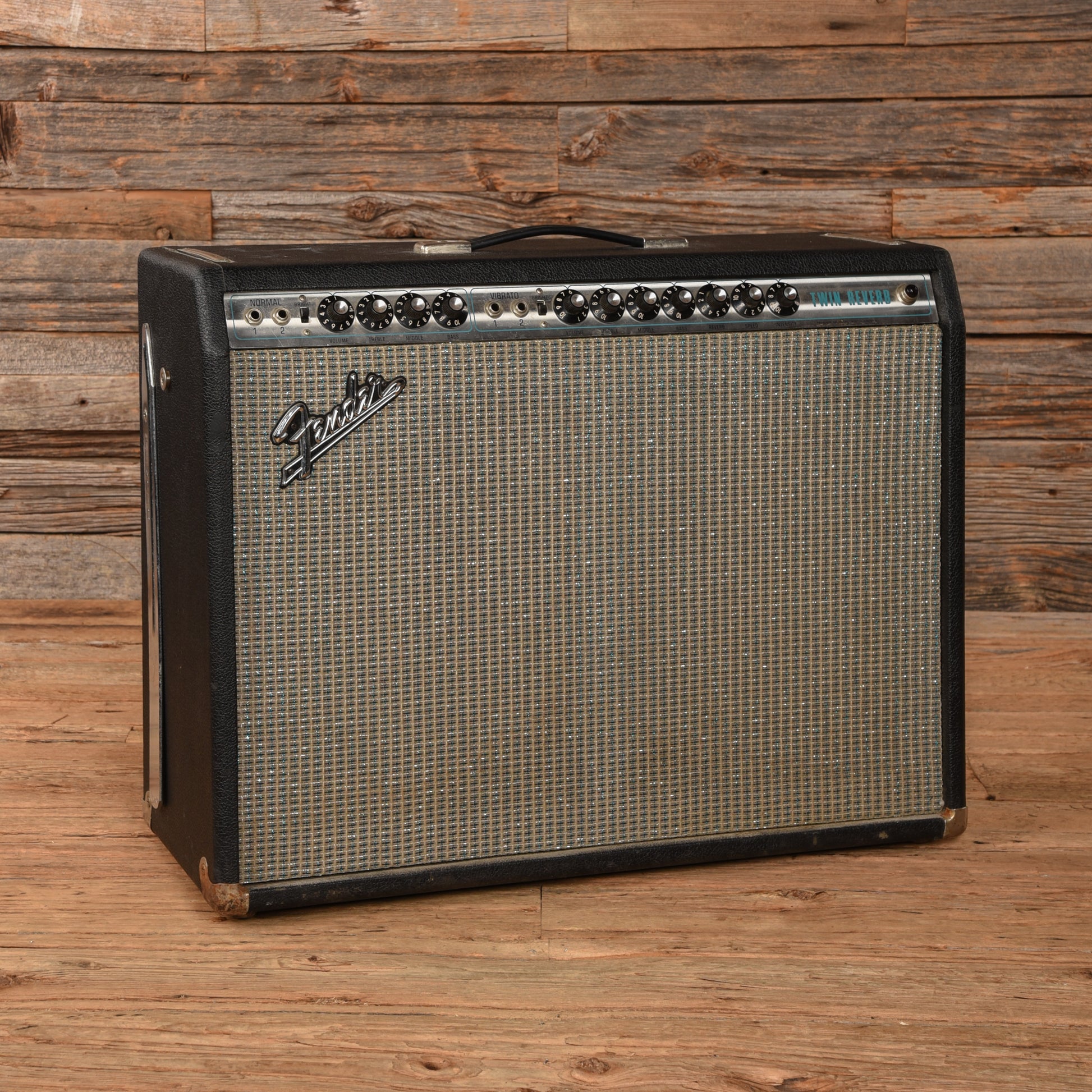 Fender Twin Reverb 2-Channel 100-Watt 2x12" Guitar Combo Amp  1971 Amps / Guitar Amps / Guitar Cabinets