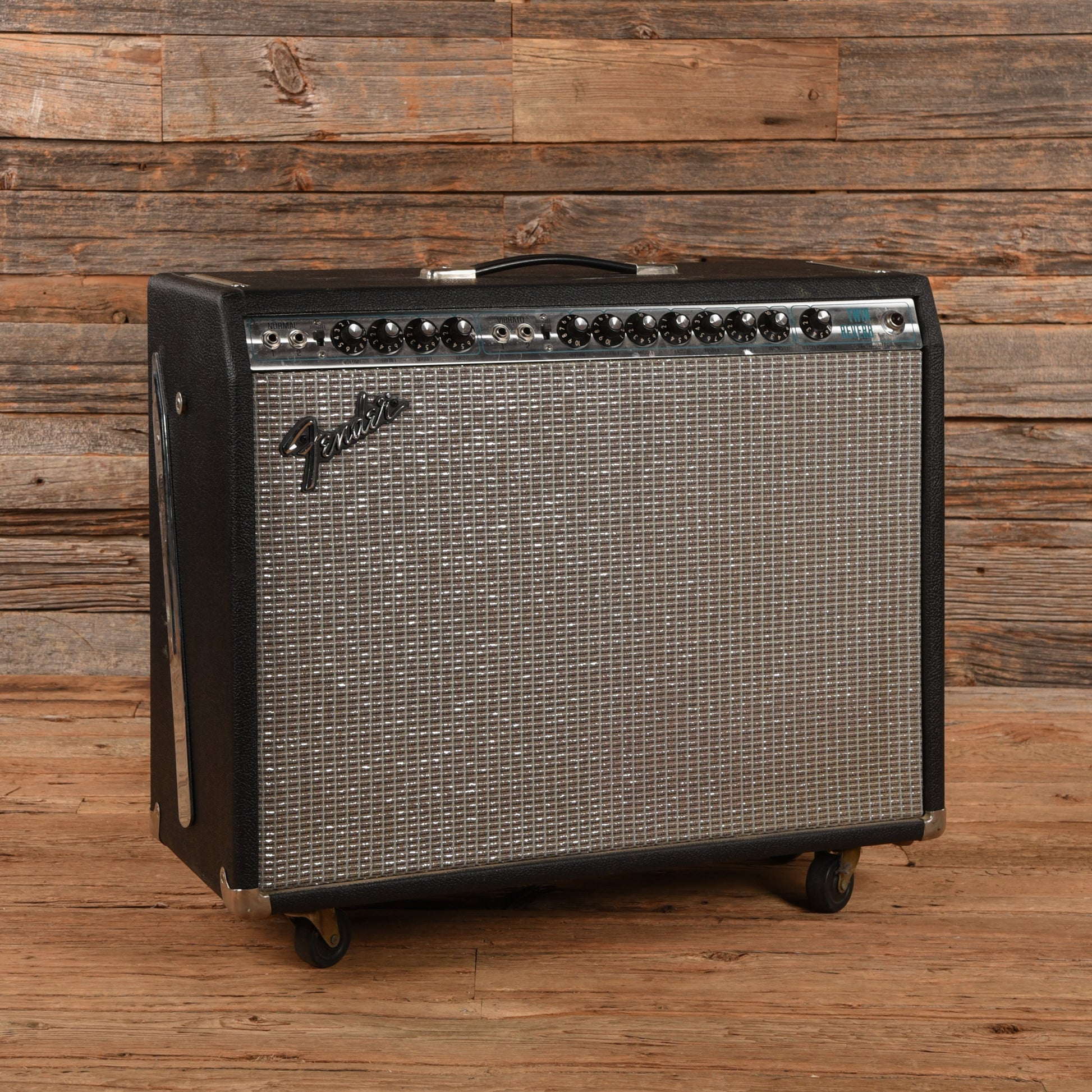 Fender Twin Reverb 2-Channel 100-Watt 2x12" Guitar Combo Amp1  1976 Amps / Guitar Amps / Guitar Cabinets