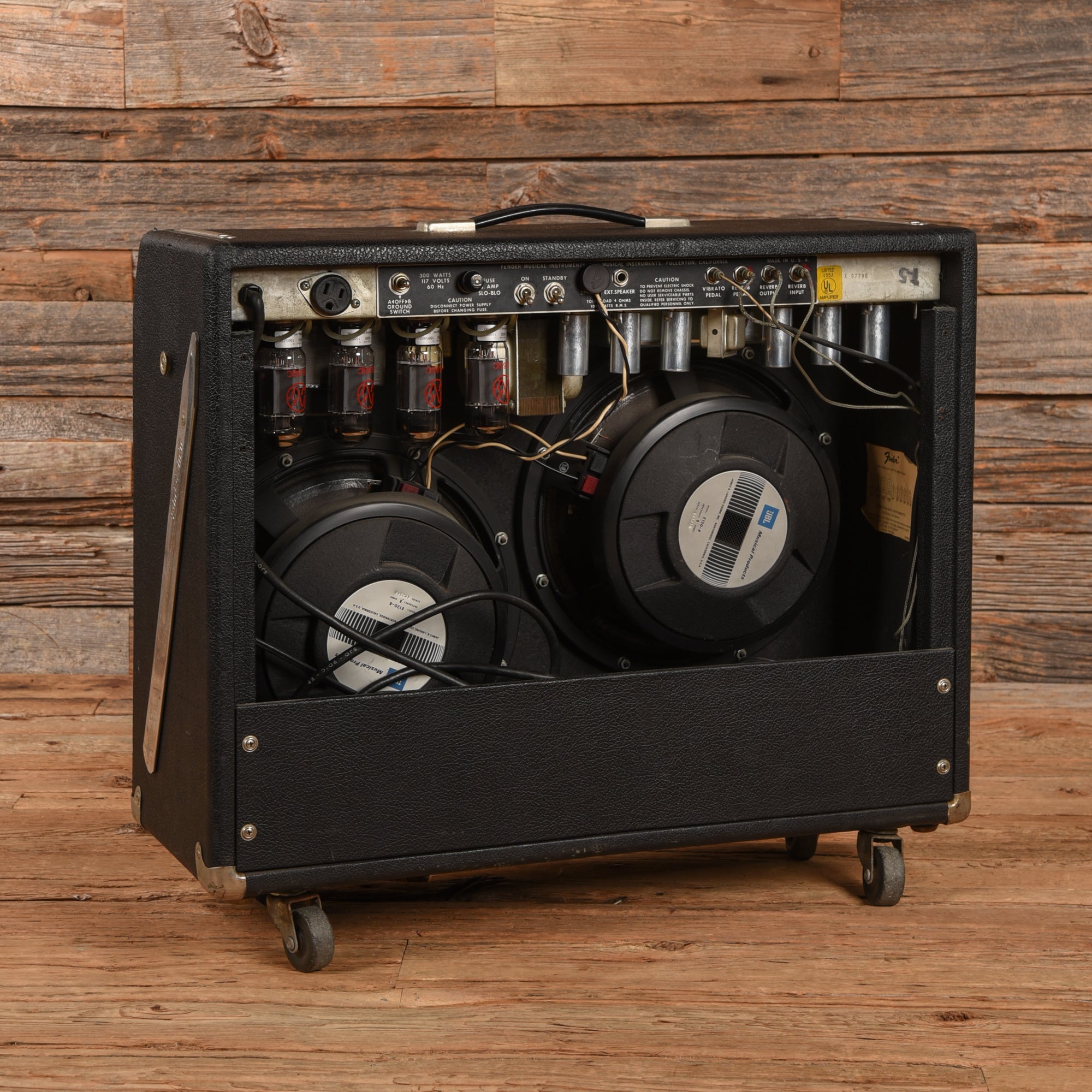 Fender Twin Reverb 2-Channel 100-Watt Guitar Combo Amp  1975 Amps / Guitar Amps / Guitar Cabinets