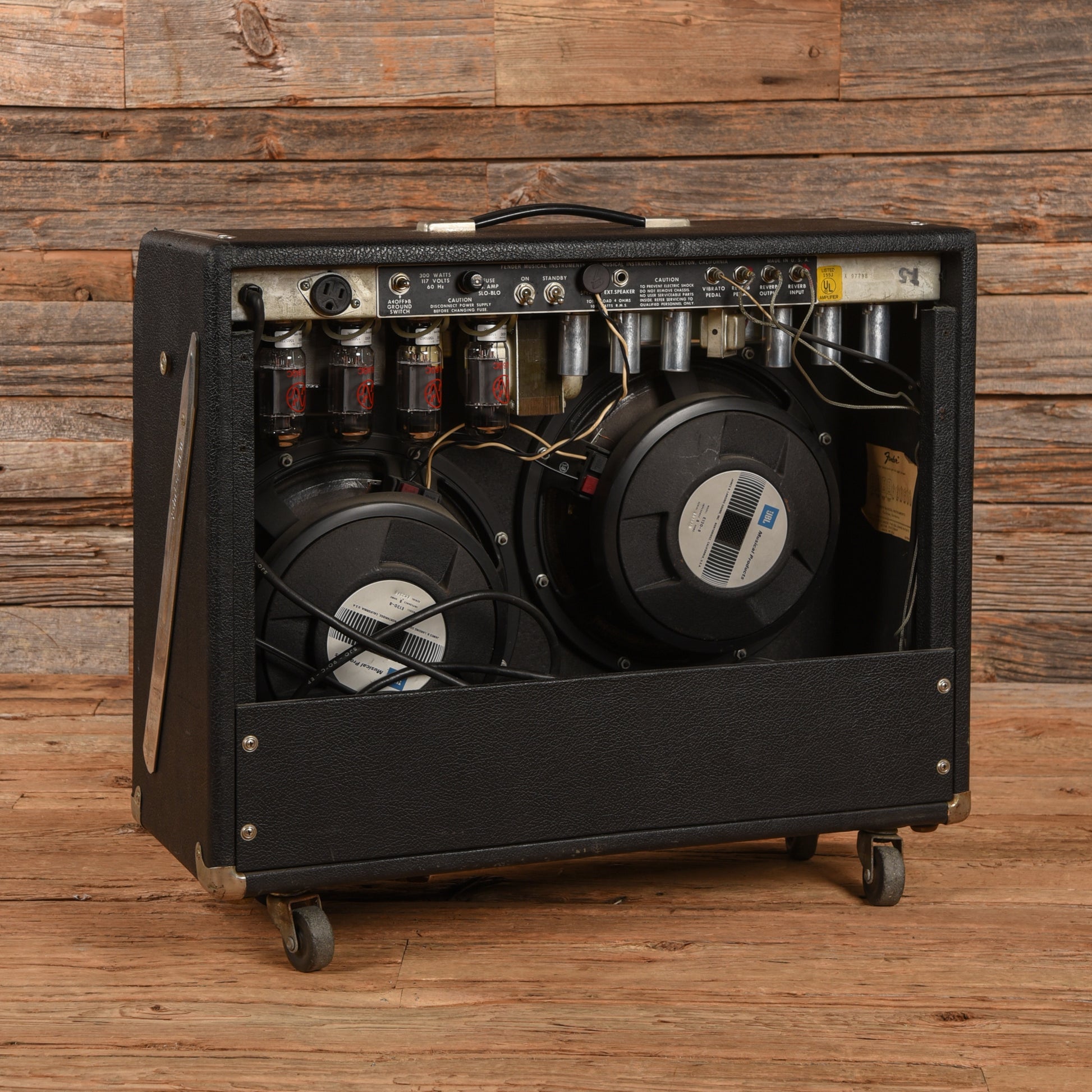 Fender Twin Reverb 2-Channel 100-Watt Guitar Combo Amp  1975 Amps / Guitar Amps / Guitar Cabinets