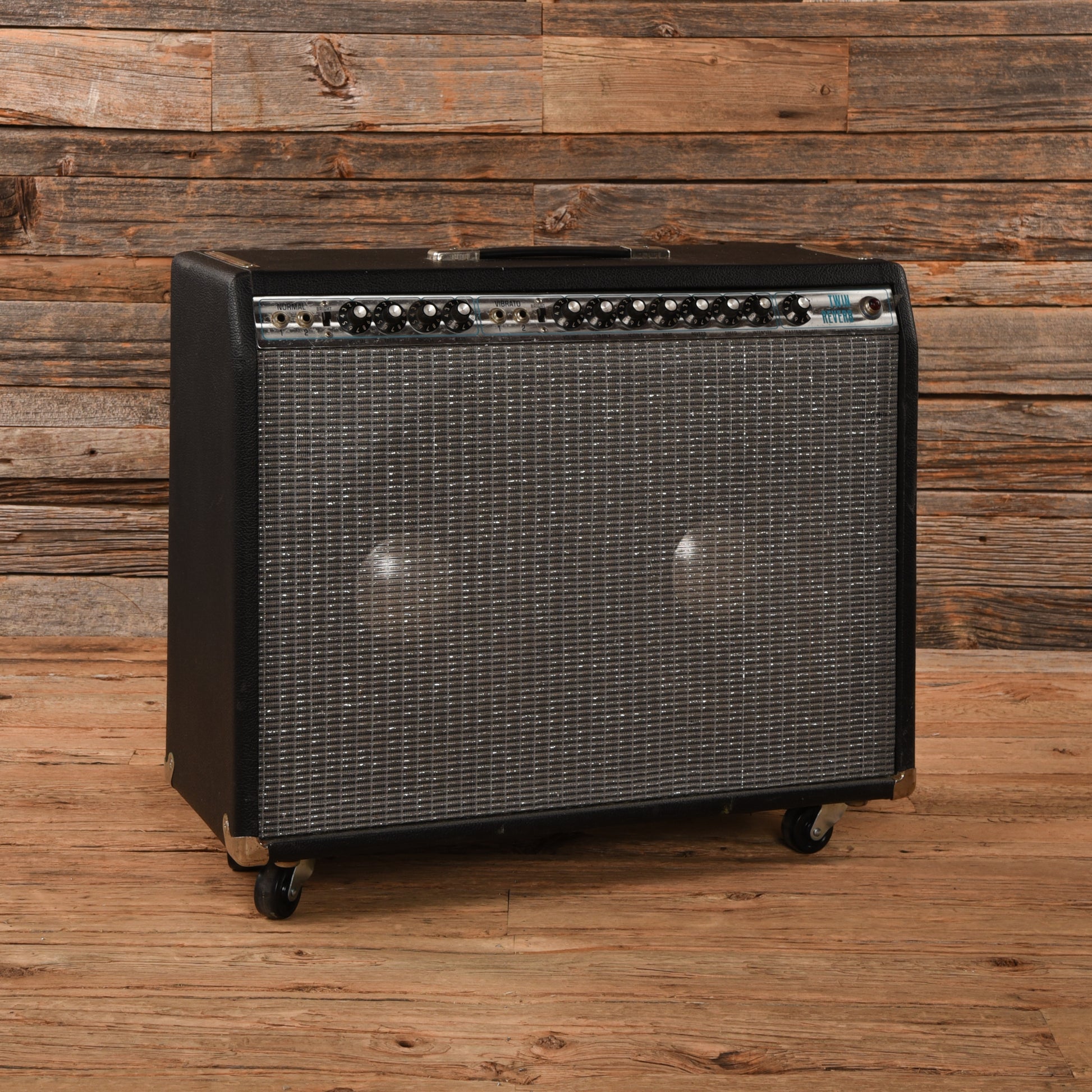 Fender Twin Reverb 2-Channel 135-Watt 2x12" Guitar Combo Late '70s Master Volume Push/Pull  1970s Amps / Guitar Amps / Guitar Cabinets