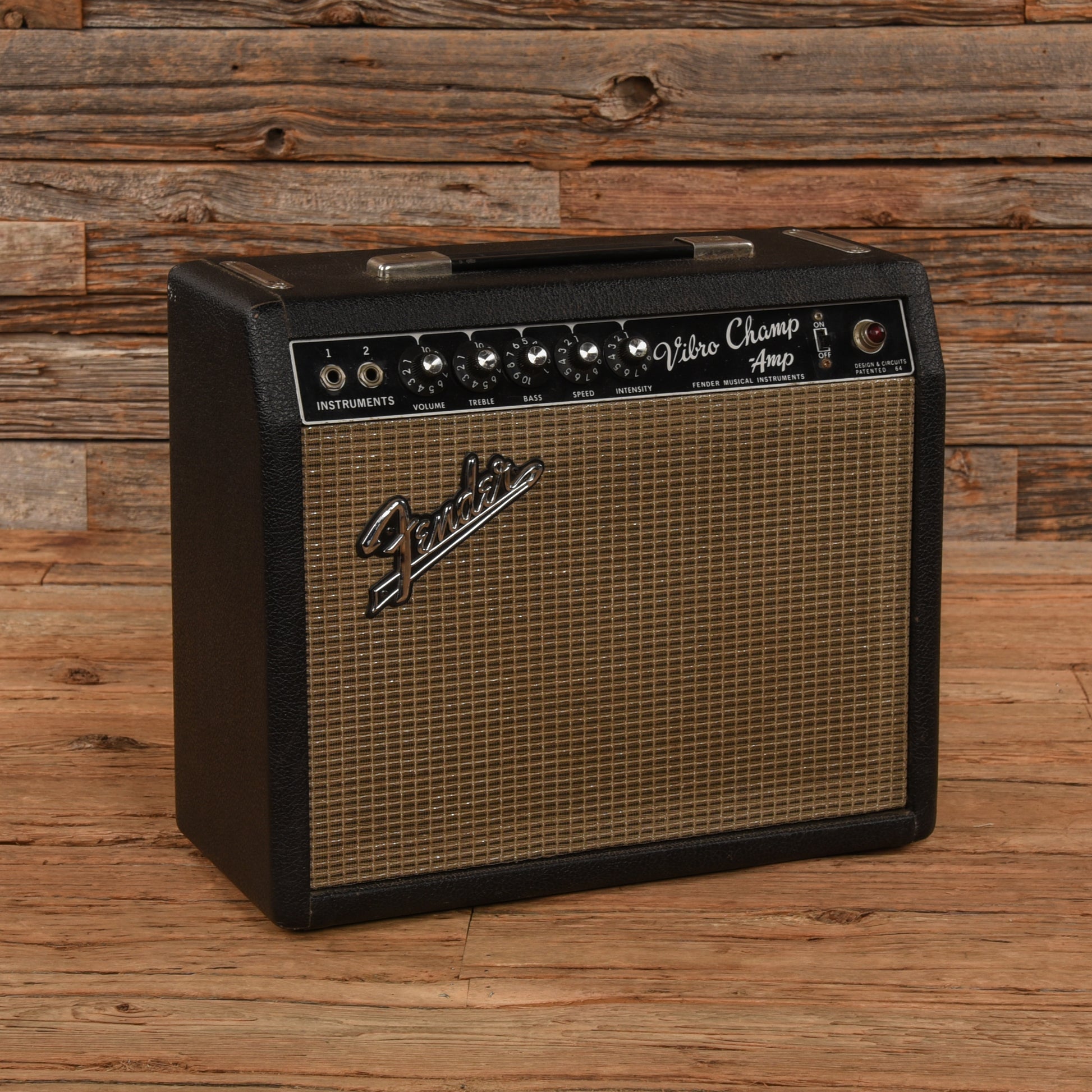 Fender Vibro Champ 6-Watt 1x8" Guitar Combo  1965 Amps / Guitar Amps / Guitar Cabinets
