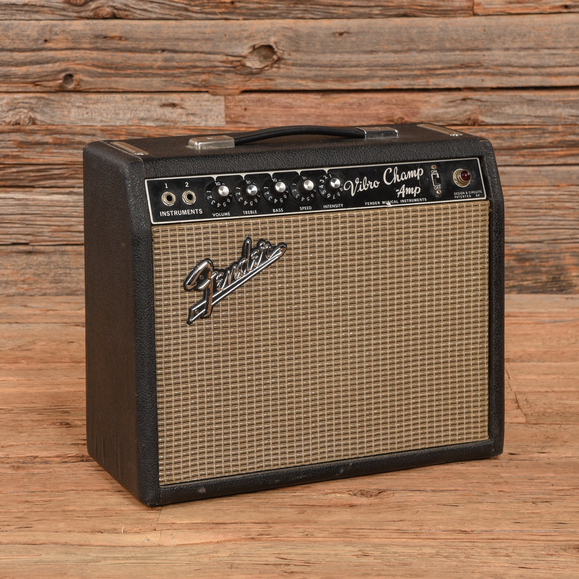 Fender Vibro Champ 6-Watt 1x8" Guitar Combo  1966 Amps / Guitar Amps / Guitar Cabinets