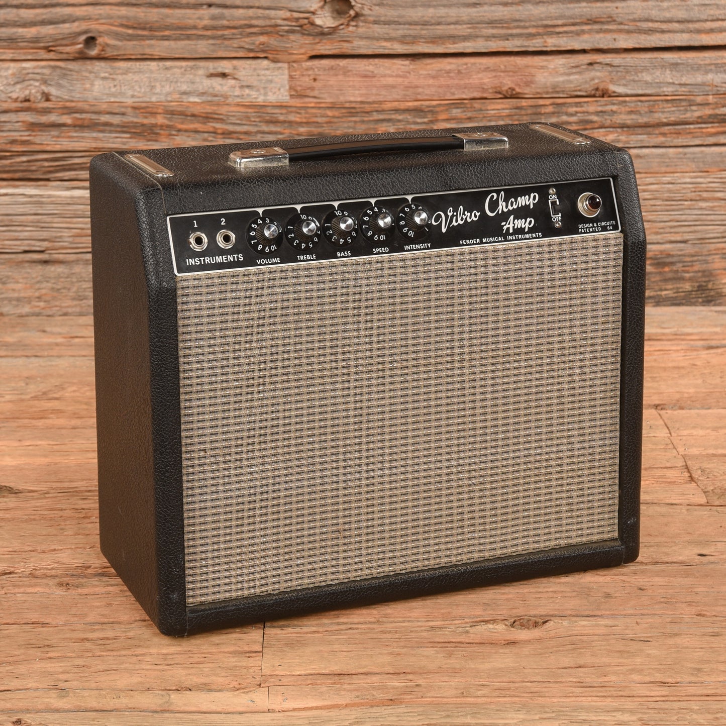 Fender Vibro Champ 6-Watt 1x8" Guitar Combo Amp  1965 Amps / Guitar Amps / Guitar Cabinets