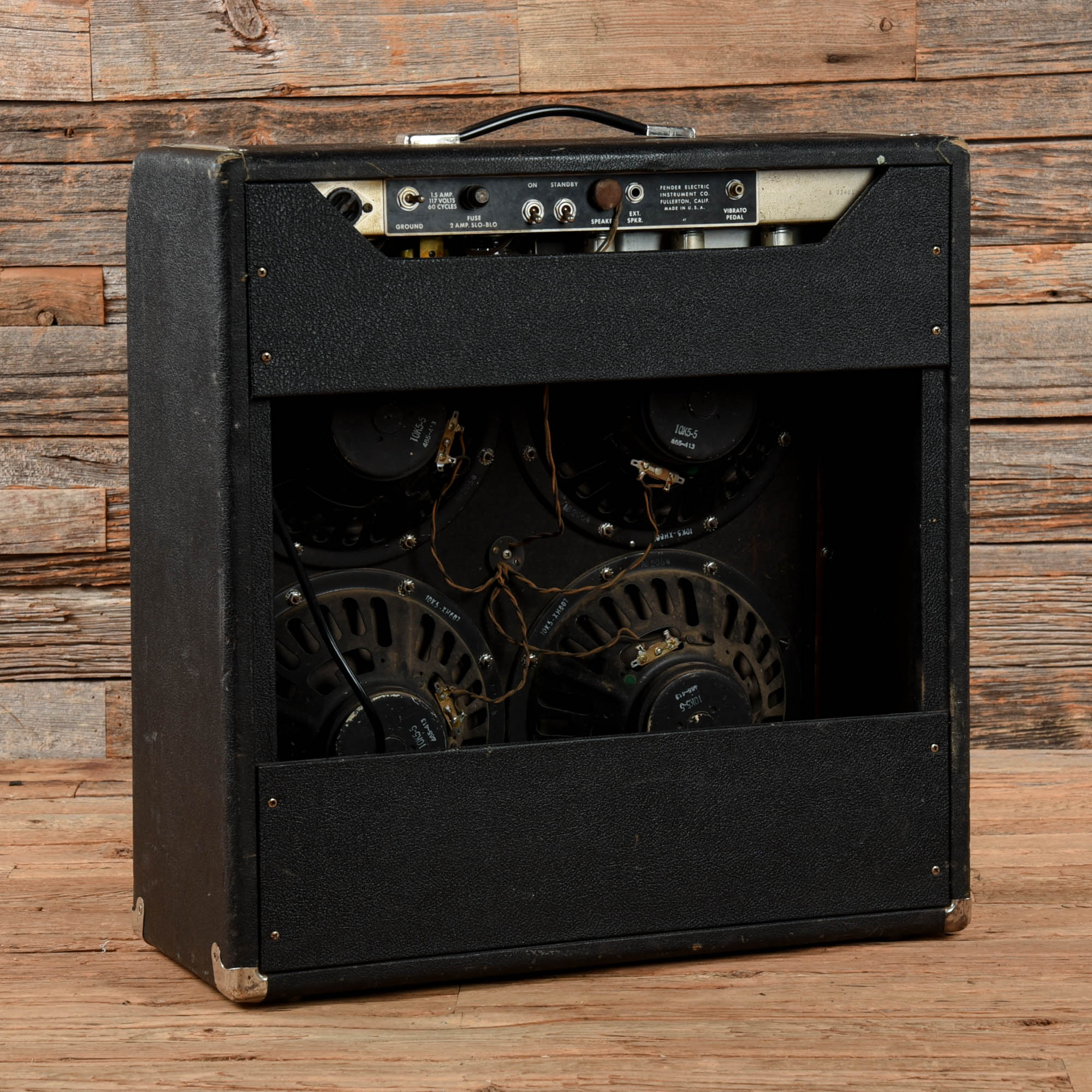 Fender 1964 Fender Concert Black  1964 Amps / Guitar Amps / Guitar Combos