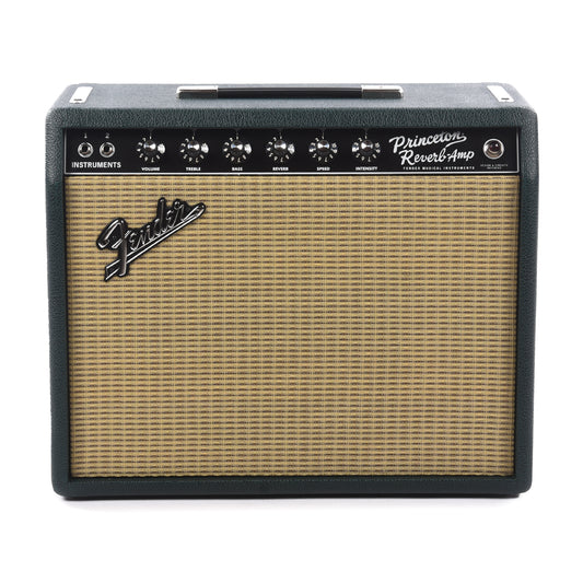 Fender '65 Princeton Reverb Brit Green w/Celestion 12-65 Amps / Guitar Amps / Guitar Combos
