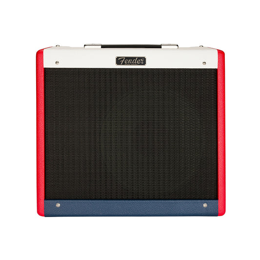 Fender Blues Junior IV Color Trio w/Eminence Cannabis Rex Red, White and Blue Amps / Guitar Amps / Guitar Combos
