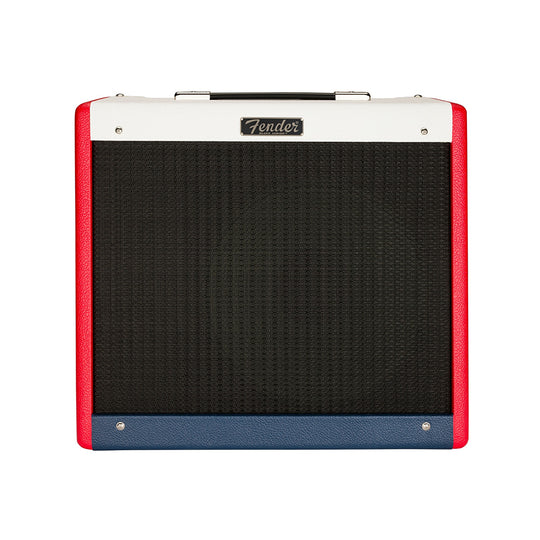 Fender Blues Junior IV Color Trio w/Eminence Cannabis Rex Red, White and Blue Amps / Guitar Amps / Guitar Combos