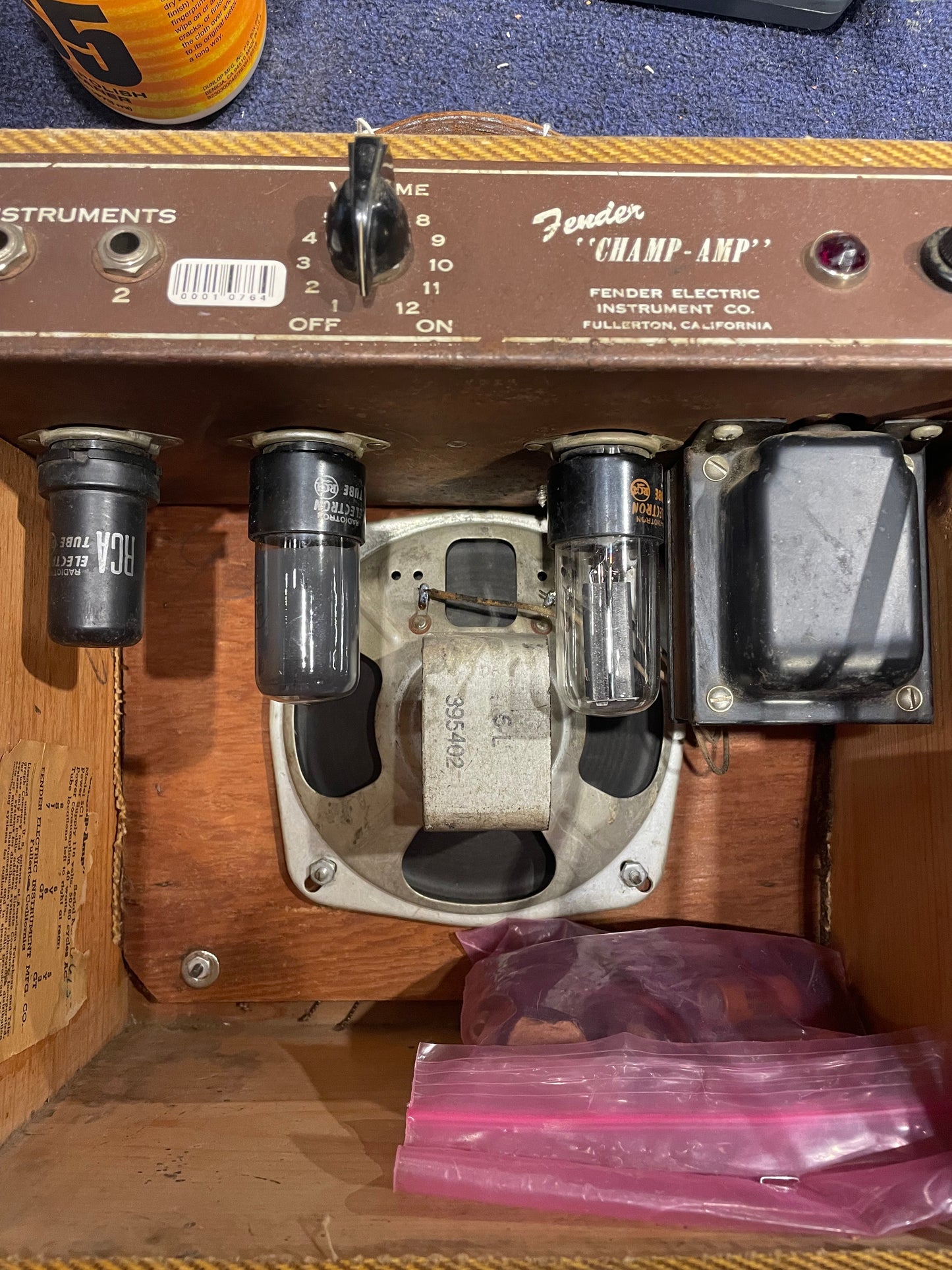 Fender Champ Amp Tweed 1954 Amps / Guitar Amps / Guitar Combos