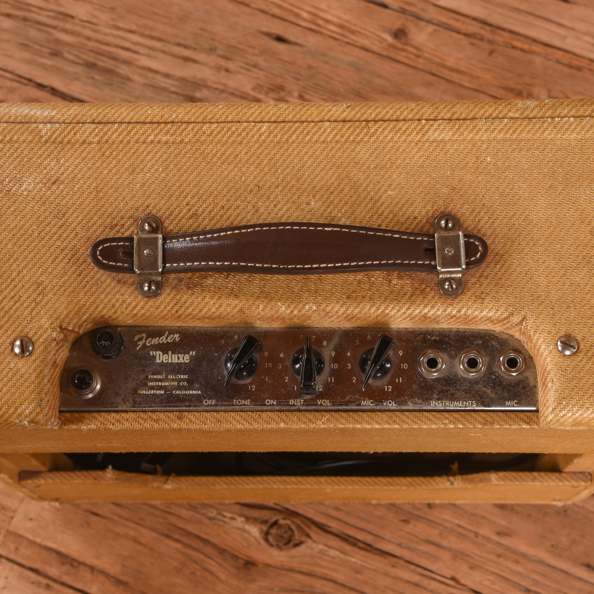 Fender Deluxe Amp TV Front 5A3  1950 Amps / Guitar Amps / Guitar Combos