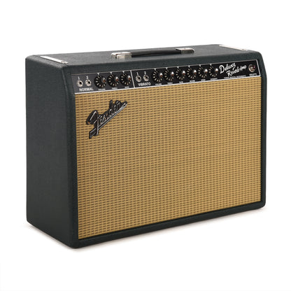 Fender FSR '65 Deluxe Reverb 22w 1x12 Combo British Racing Green w/ Eminence GA-SC64 Amps / Guitar Amps / Guitar Combos