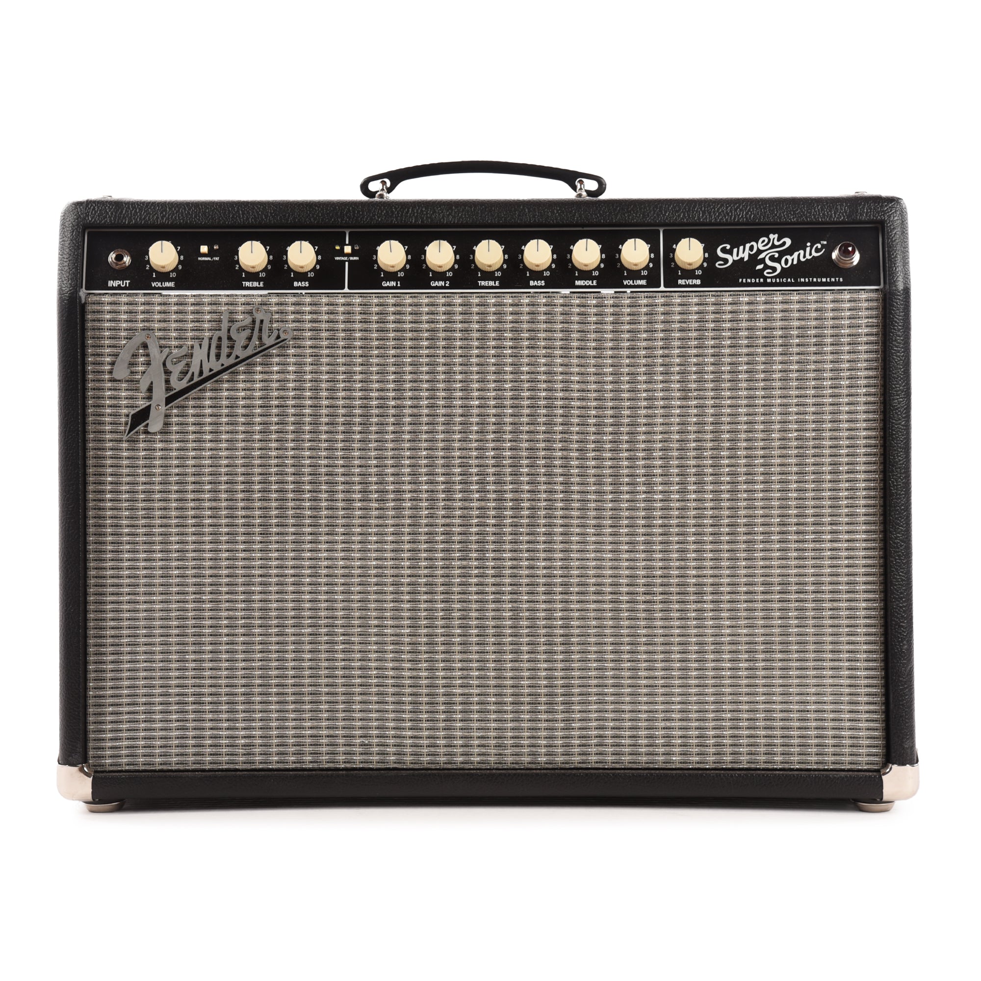 Fender Super-Sonic 22w 1x12 Combo Black Amps / Guitar Amps / Guitar Combos