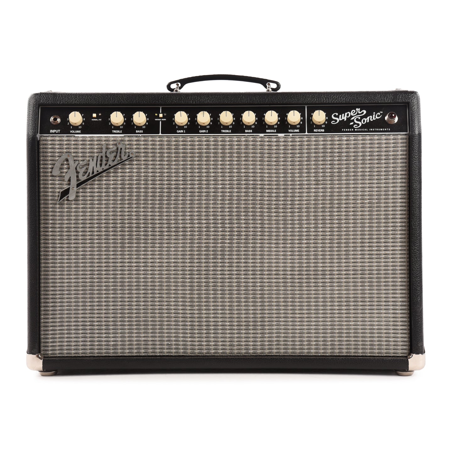 Fender Super-Sonic 22w 1x12 Combo Black Amps / Guitar Amps / Guitar Combos