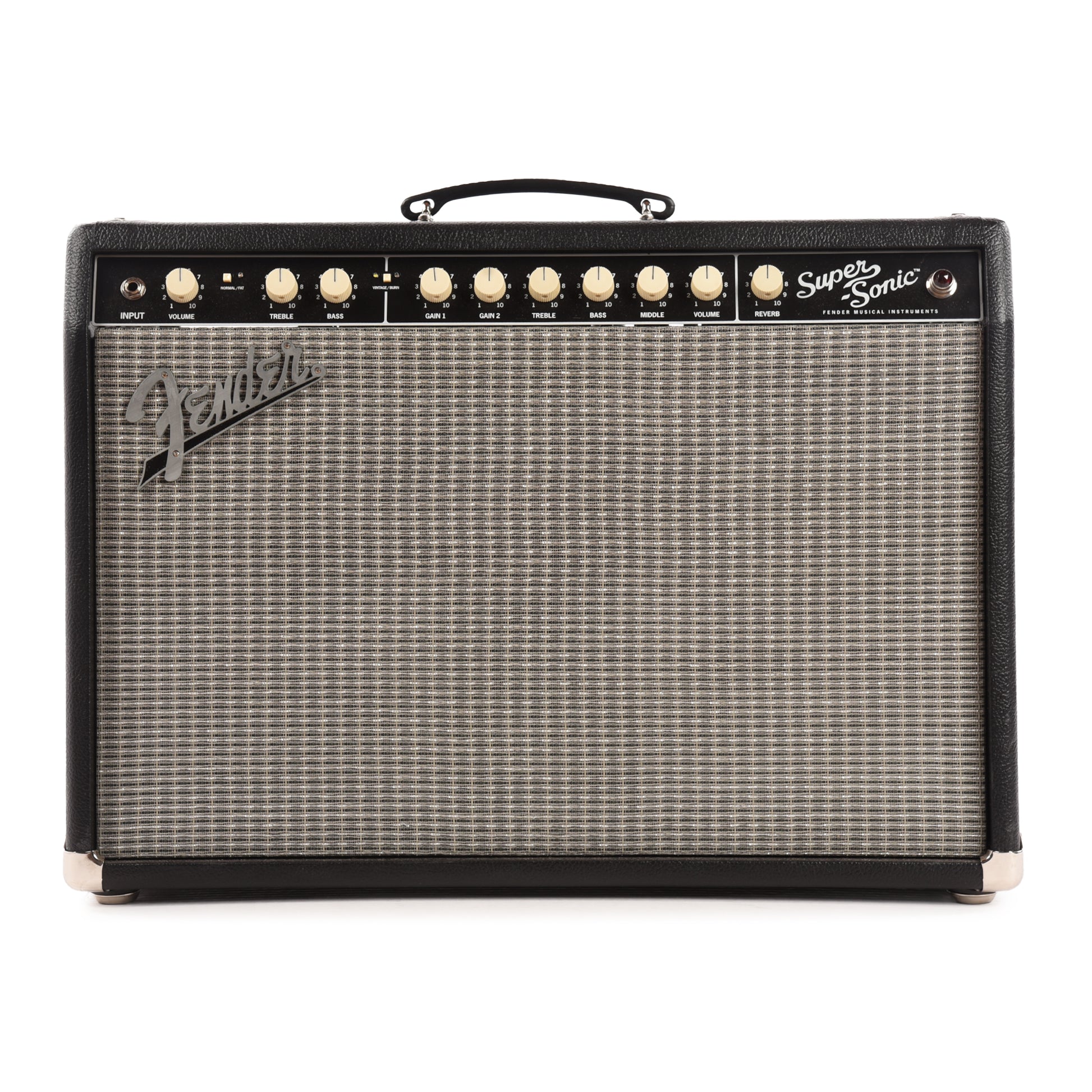 Fender Super-Sonic 22w 1x12 Combo Black Amps / Guitar Amps / Guitar Combos