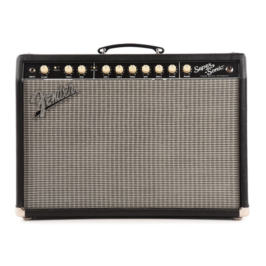 Fender Super-Sonic 22w 1x12 Combo Black Amps / Guitar Amps / Guitar Combos