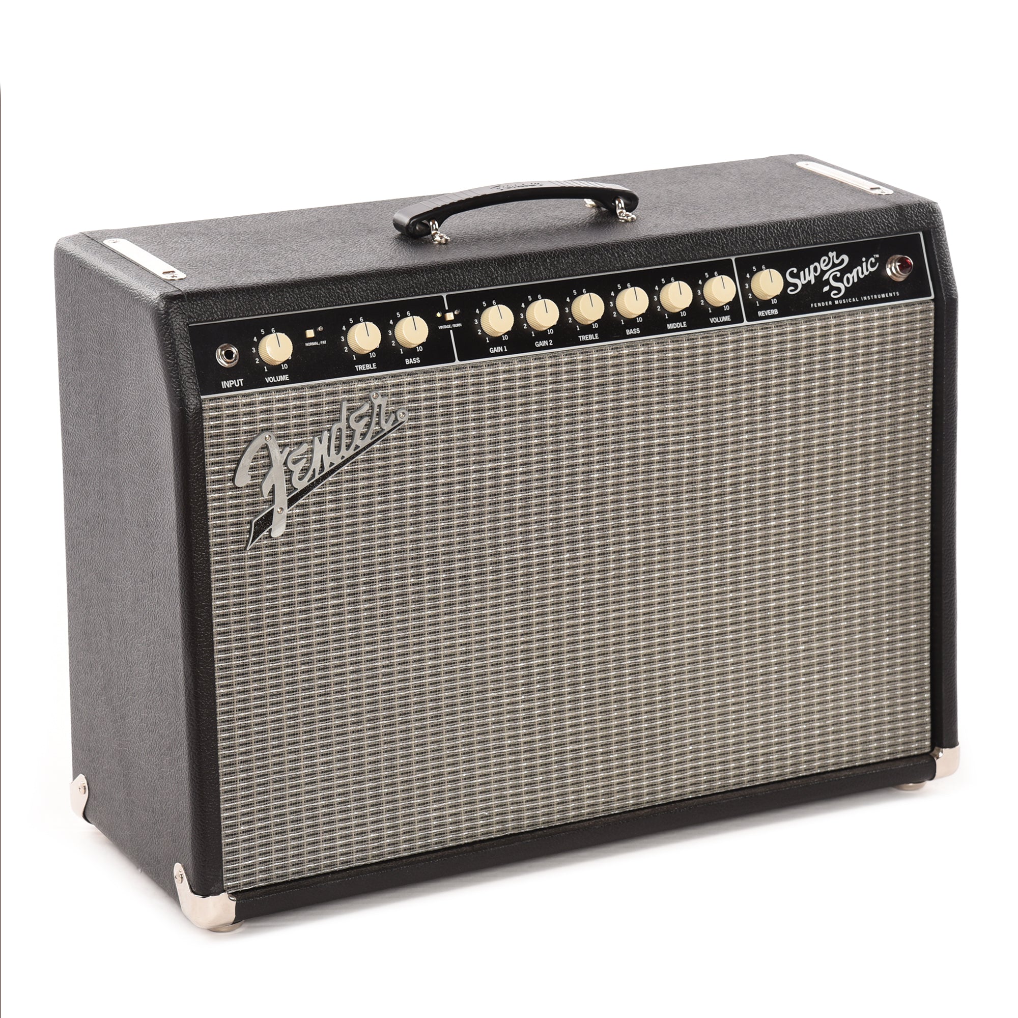 Fender Super-Sonic 22w 1x12 Combo Black Amps / Guitar Amps / Guitar Combos