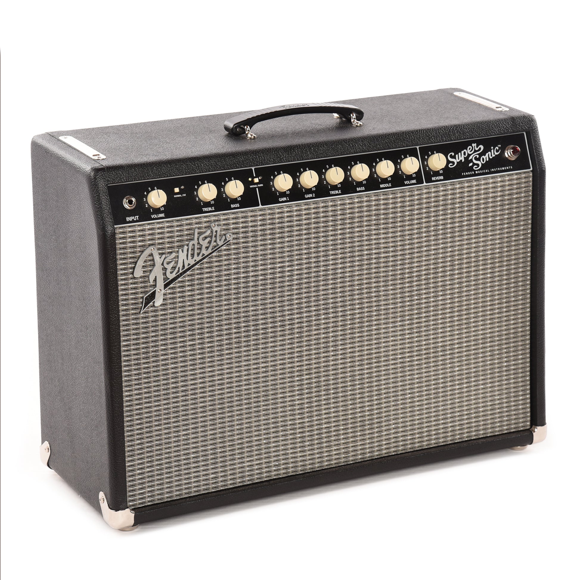Fender Super-Sonic 22w 1x12 Combo Black Amps / Guitar Amps / Guitar Combos