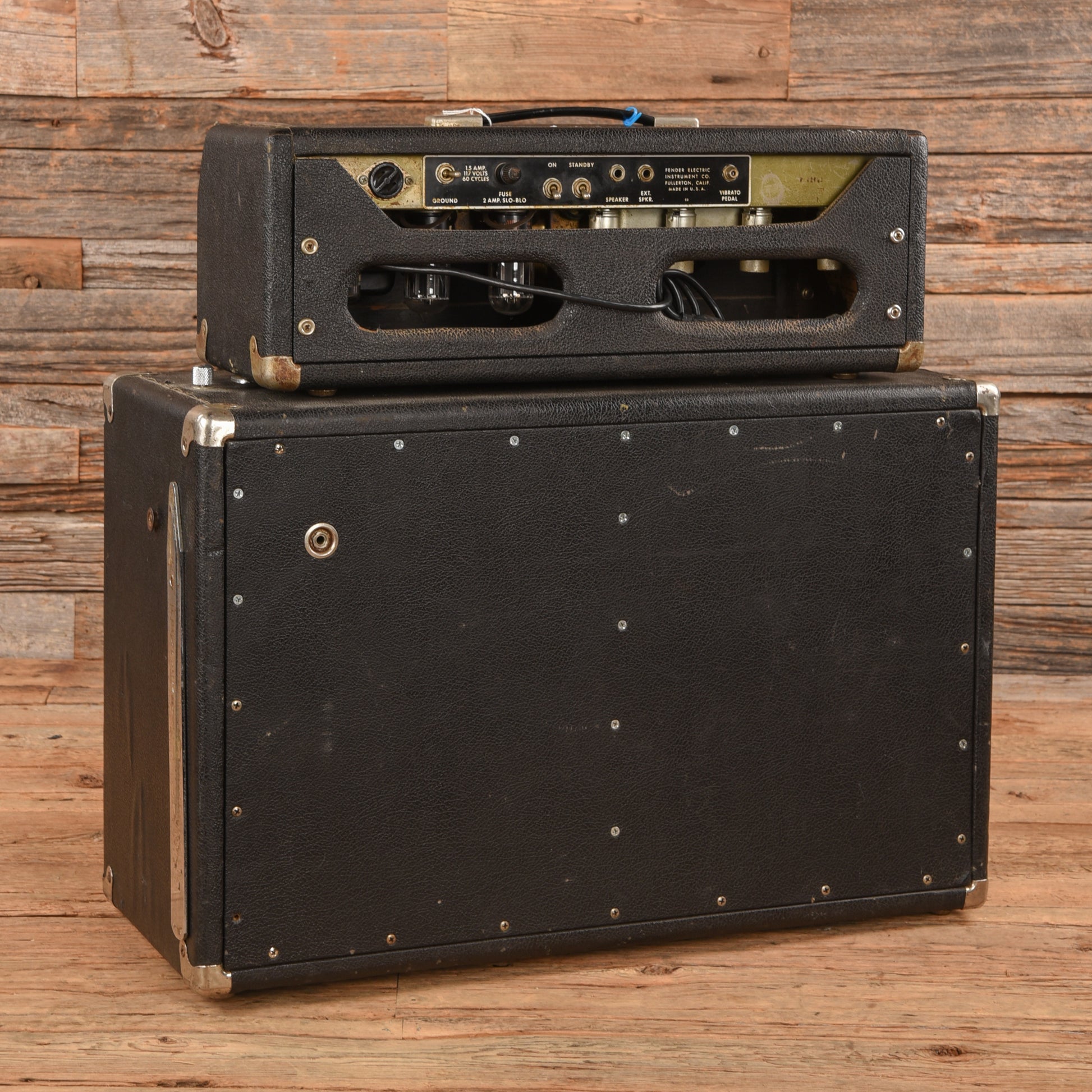 Fender Tremolux 2-Channel 35-Watt 1x12" Piggyback Guitar Amp  1964 Amps / Guitar Amps / Guitar Combos