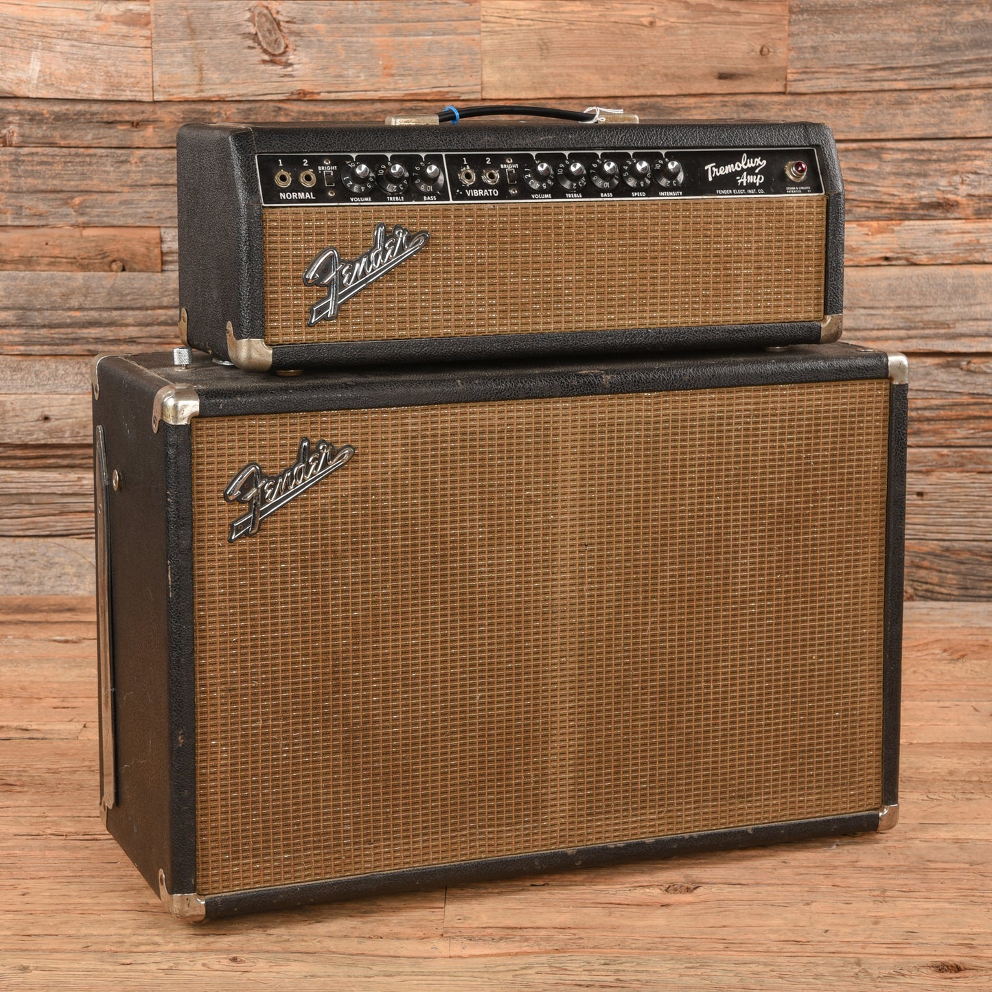 Fender Tremolux 2-Channel 35-Watt 1x12" Piggyback Guitar Amp  1964 Amps / Guitar Amps / Guitar Combos