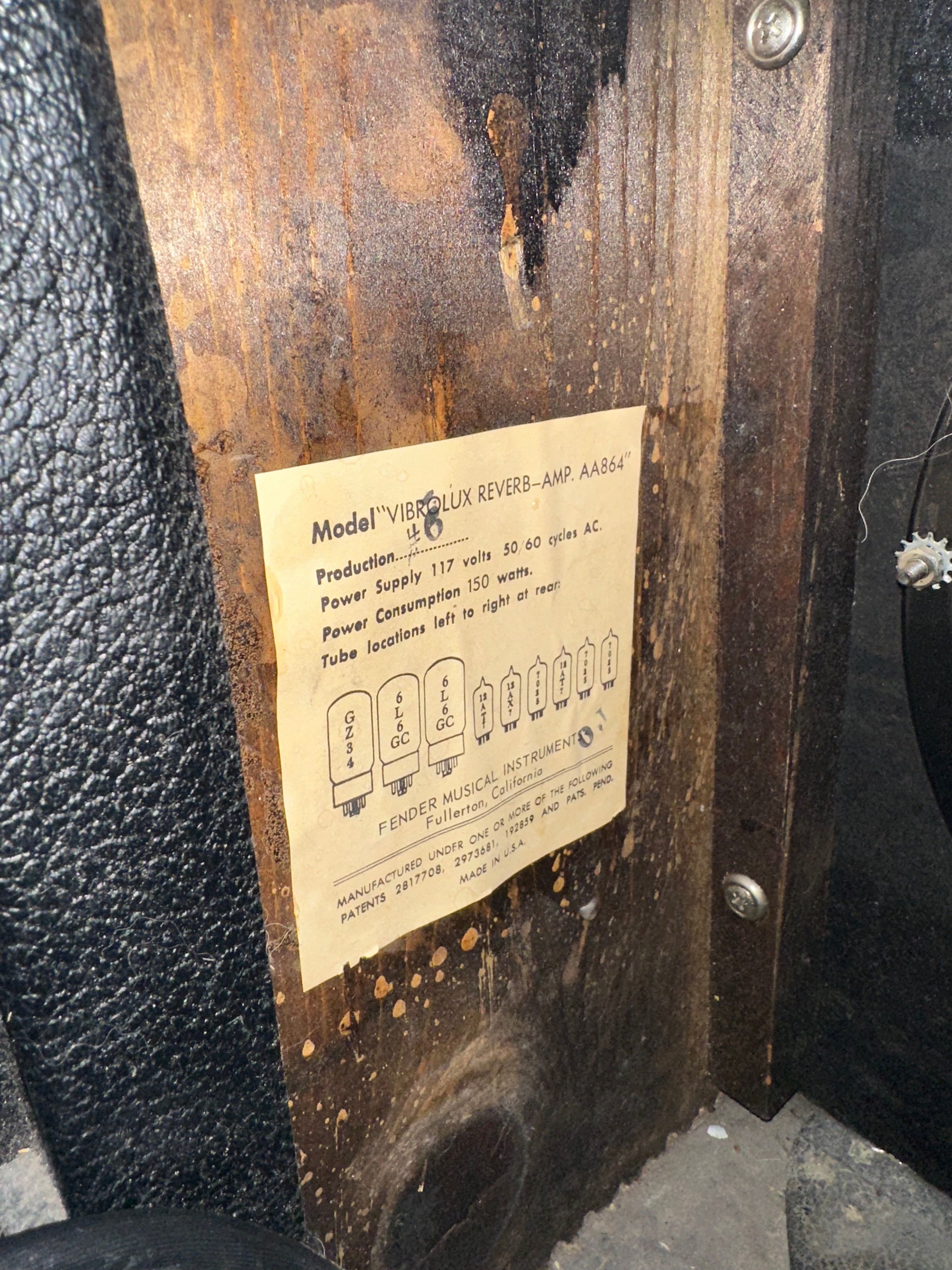 Fender Vibrolux Reverb  1965 Amps / Guitar Amps / Guitar Combos