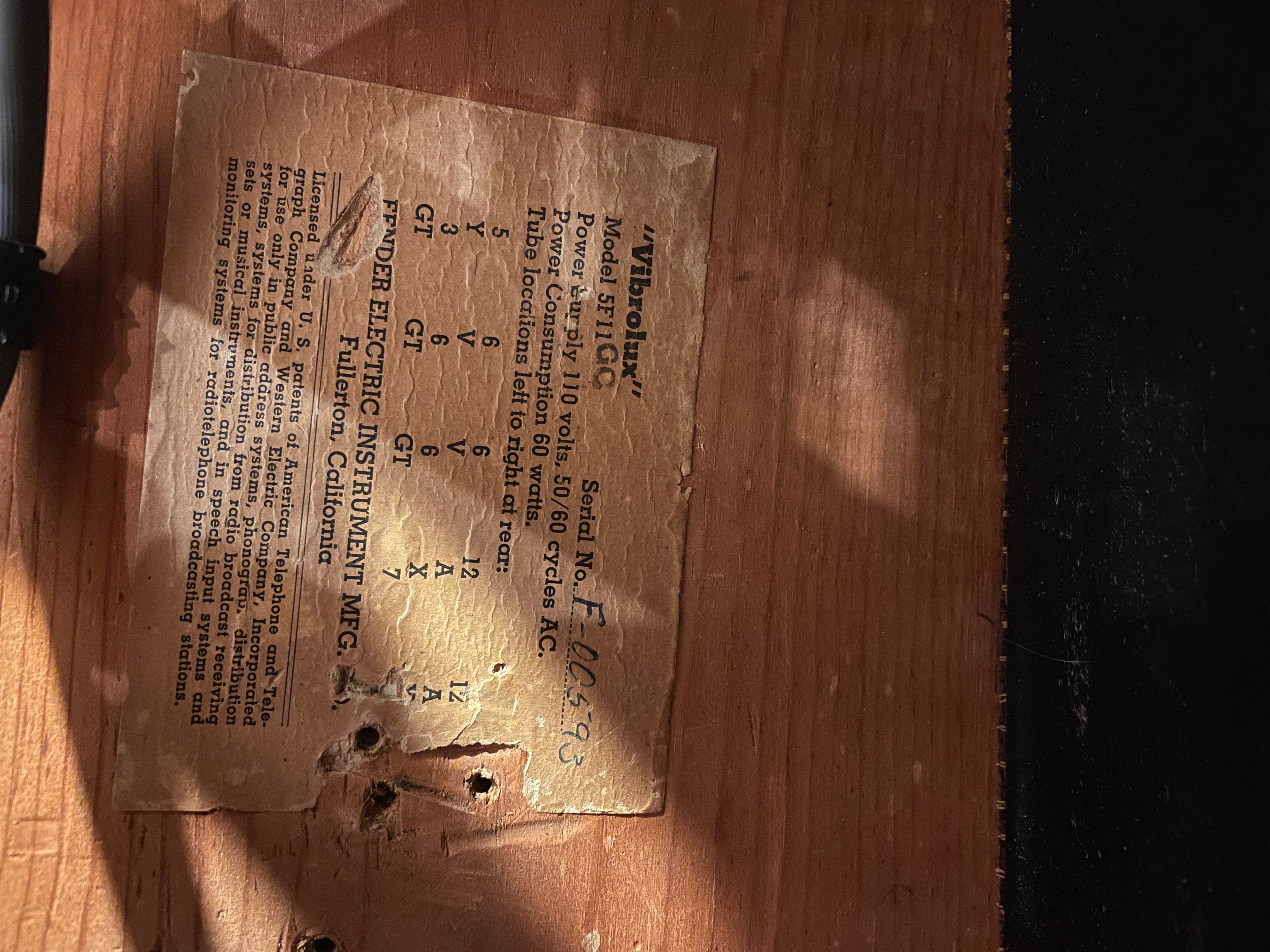 Fender Vibrolux Tweed  1957 Amps / Guitar Amps / Guitar Combos