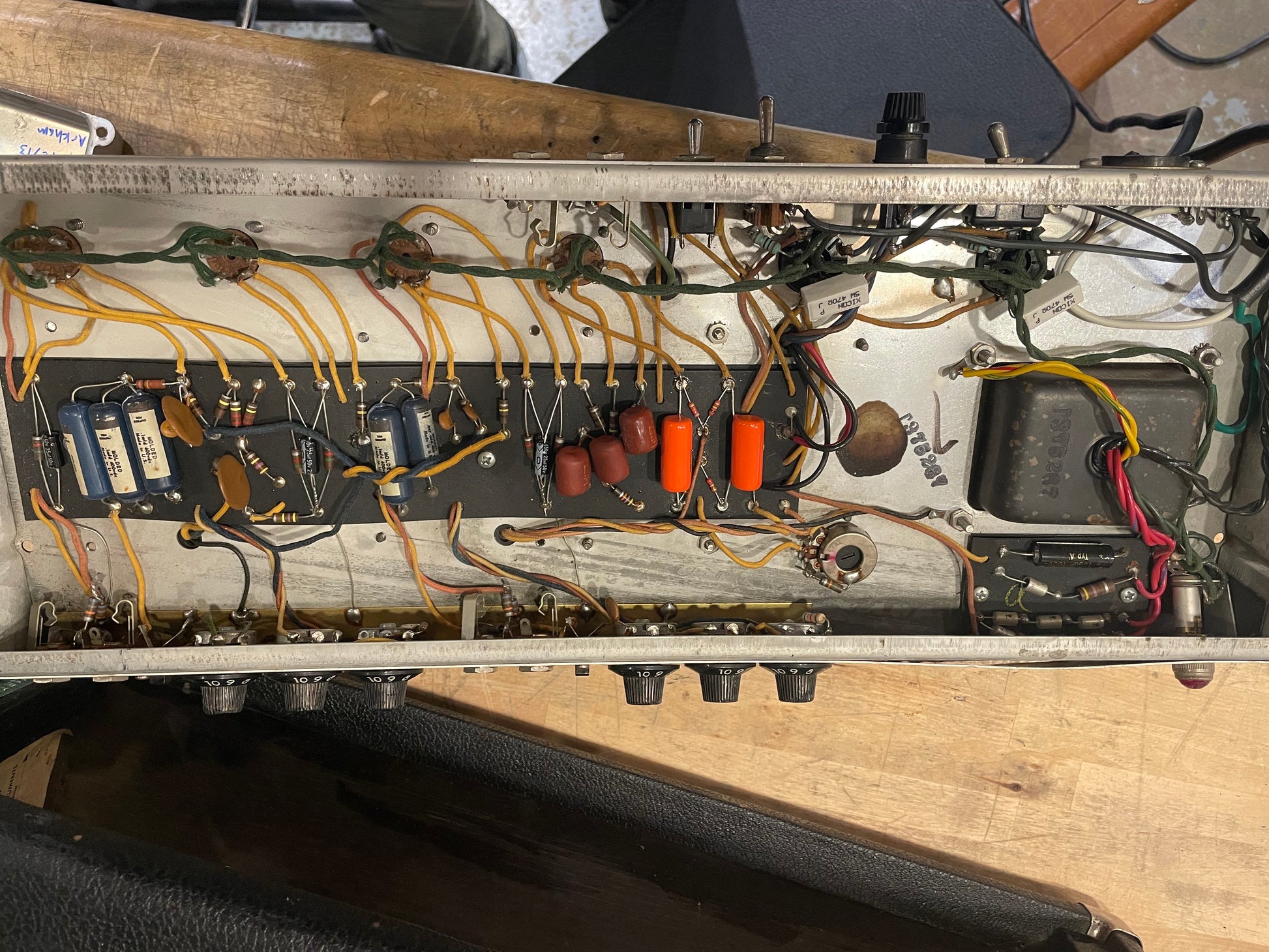 Fender Fender Bassman Drip Edge Head  - Dave Amato of REO Speedwagon Amps / Guitar Amps / Guitar Heads