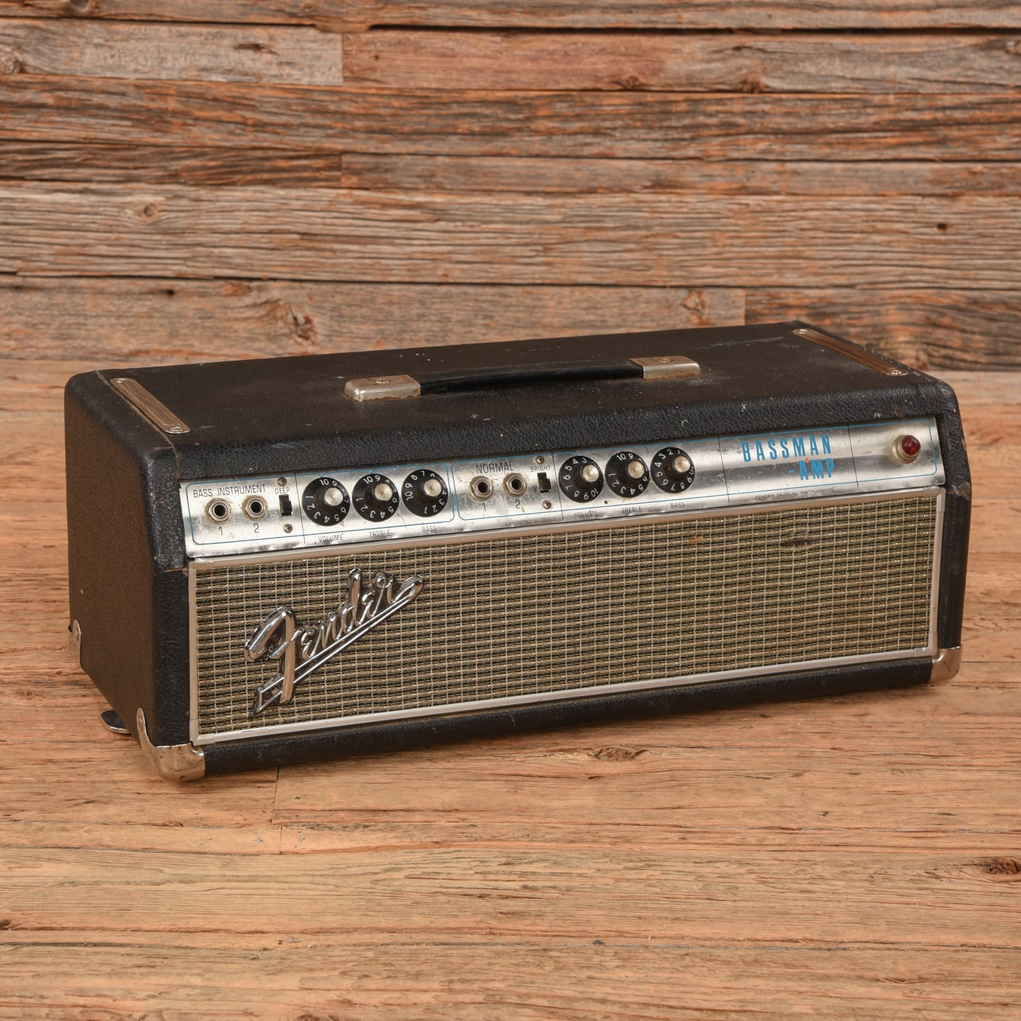 Fender Fender Bassman Drip Edge Head  - Dave Amato of REO Speedwagon Amps / Guitar Amps / Guitar Heads