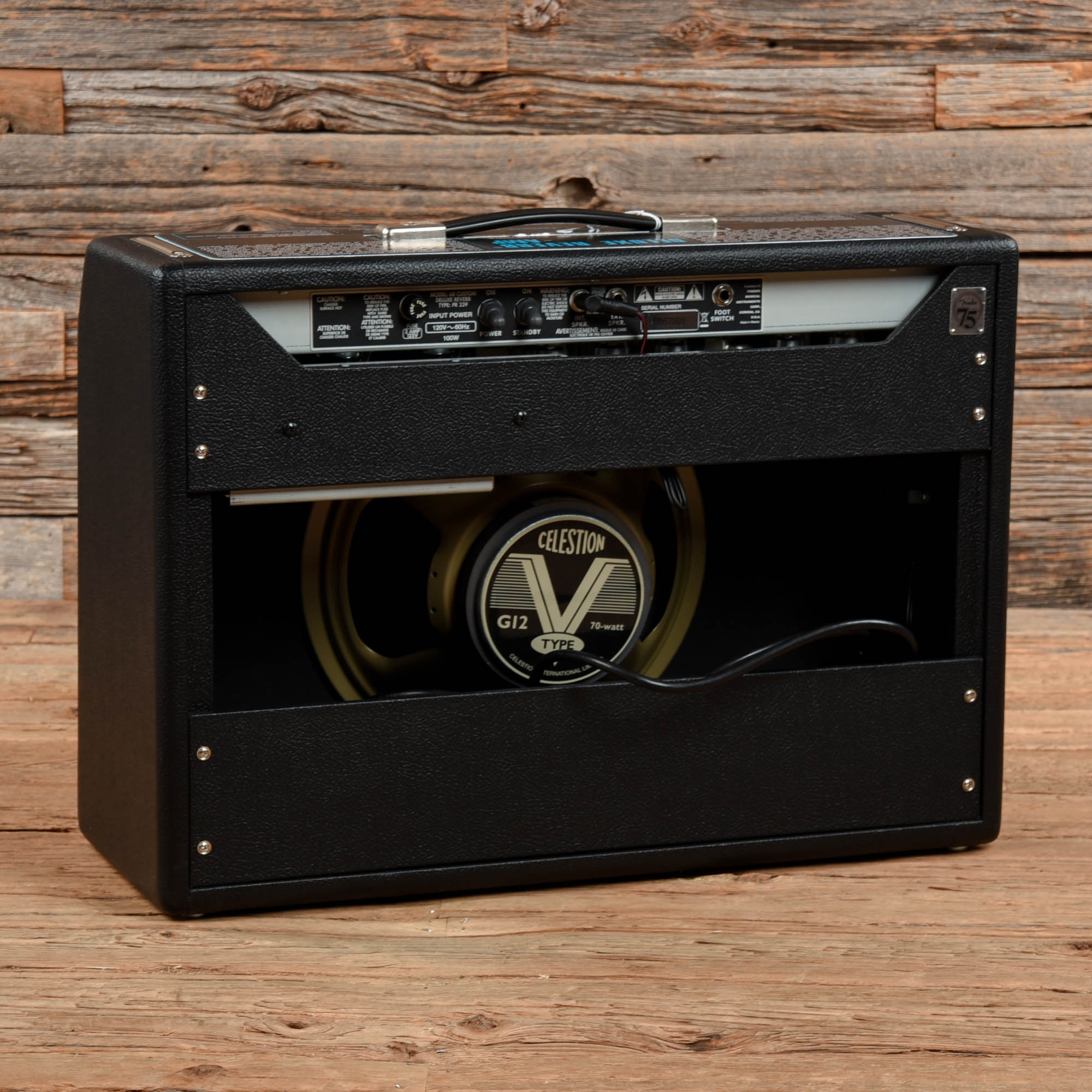 Fender '68 Custom Deluxe Reverb 2-Channel 22-Watt 1x12