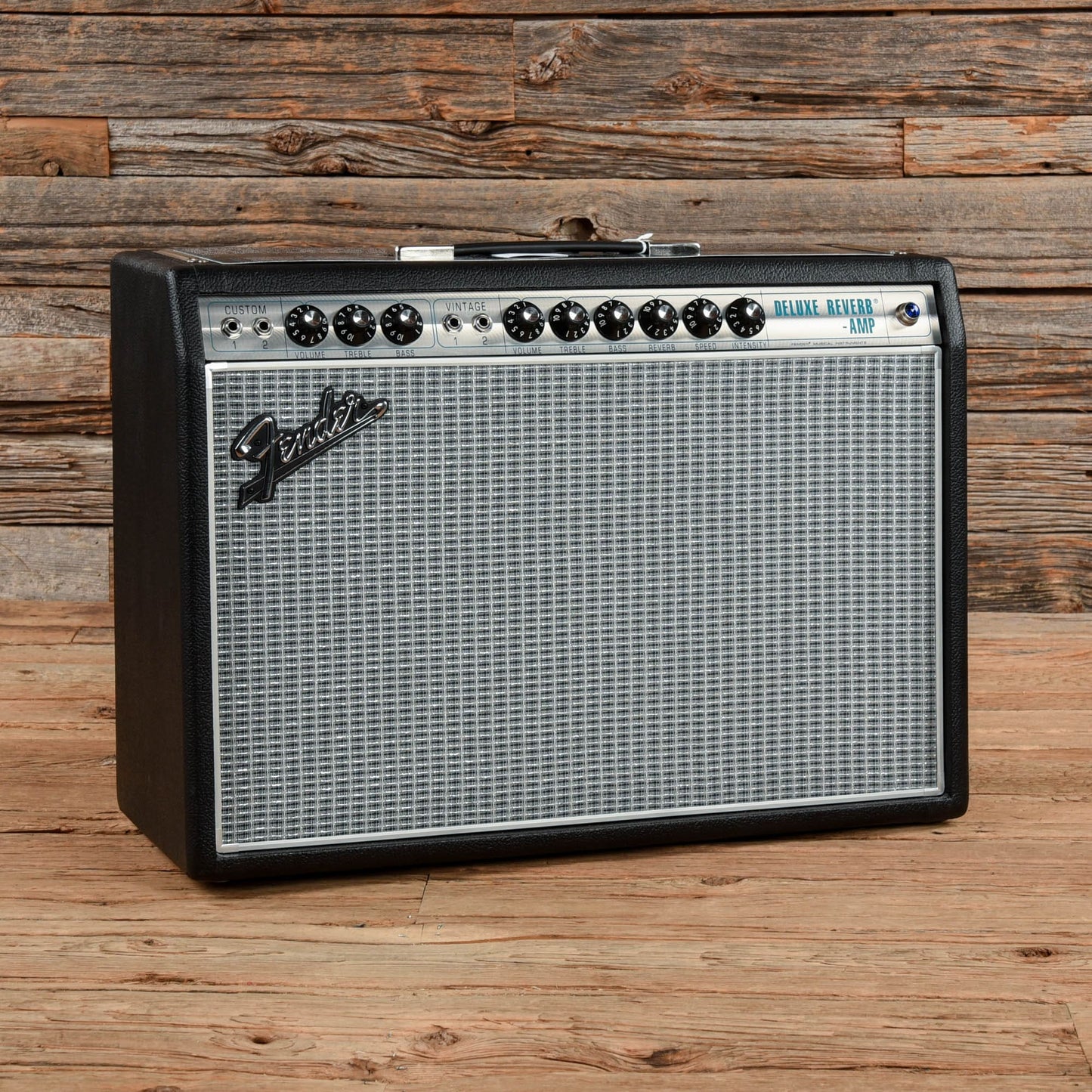 Fender '68 Custom Deluxe Reverb 2-Channel 22-Watt 1x12" Guitar Combo Amps / Guitar Cabinets