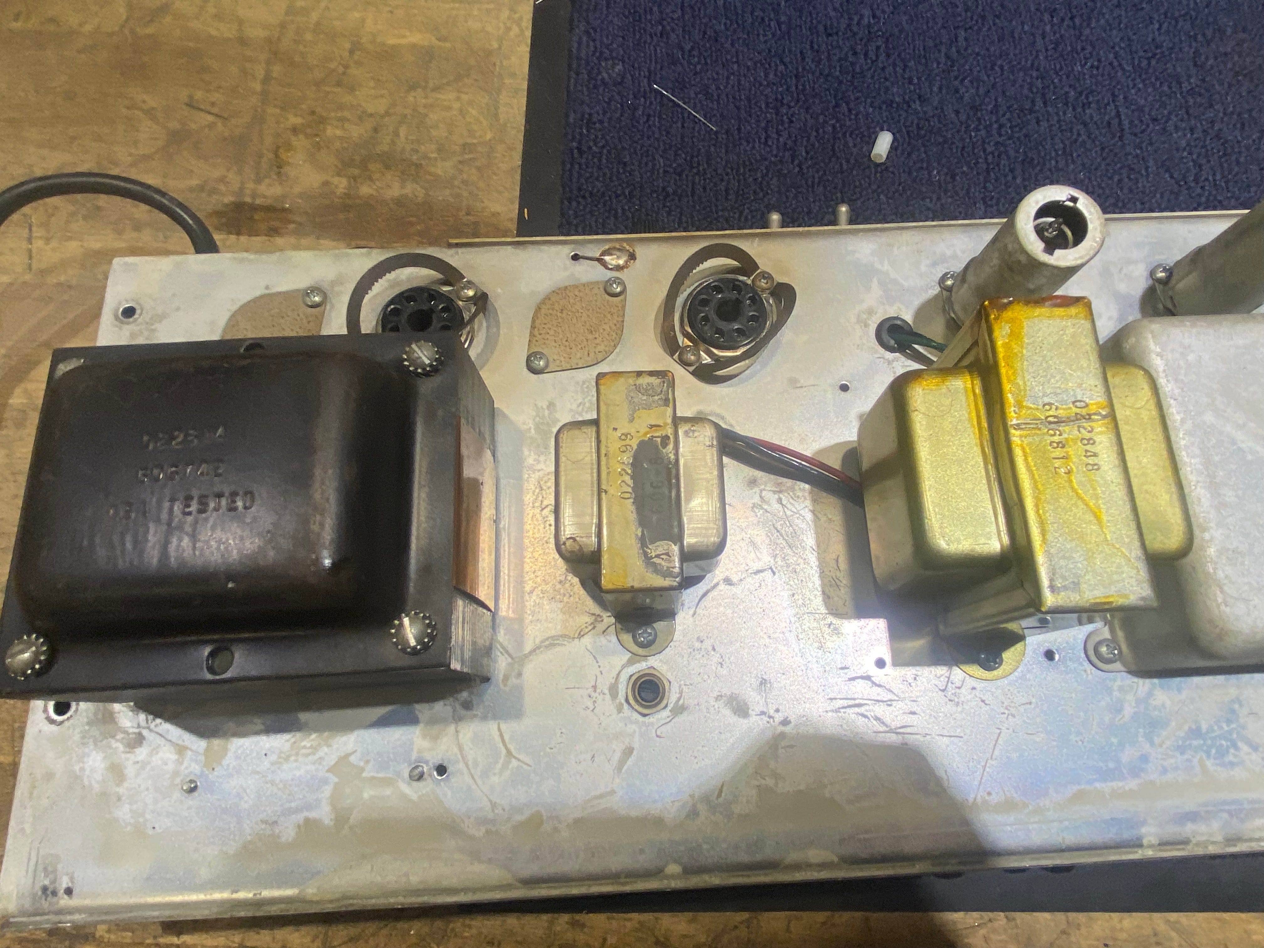 Fender Band Master 2-Channel 50-Watt Guitar Amp Head  1968 Amps / Guitar Cabinets