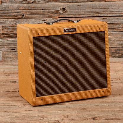 Fender Blues Junior Lacquered Tweed 15-Watt 1x12" Guitar Combo Amp Tweed Amps / Guitar Cabinets